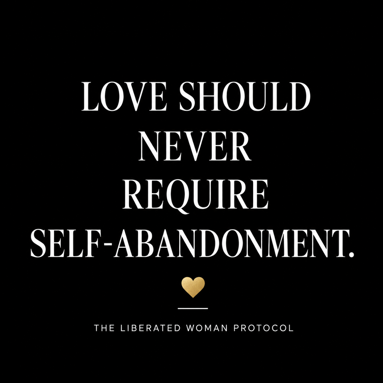 Dr. Cristina PsyD Facebook ad: Love Isn't Self-Abandonment