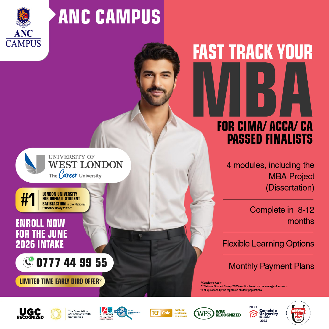 ANC Education Facebook ad: Limited seats for June 2026.