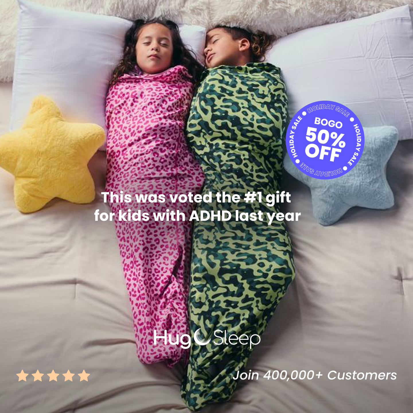 Hug Sleep Pod Facebook ad