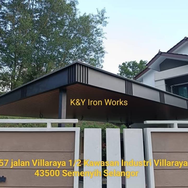 K&Y Iron Works Facebook ad: Awning