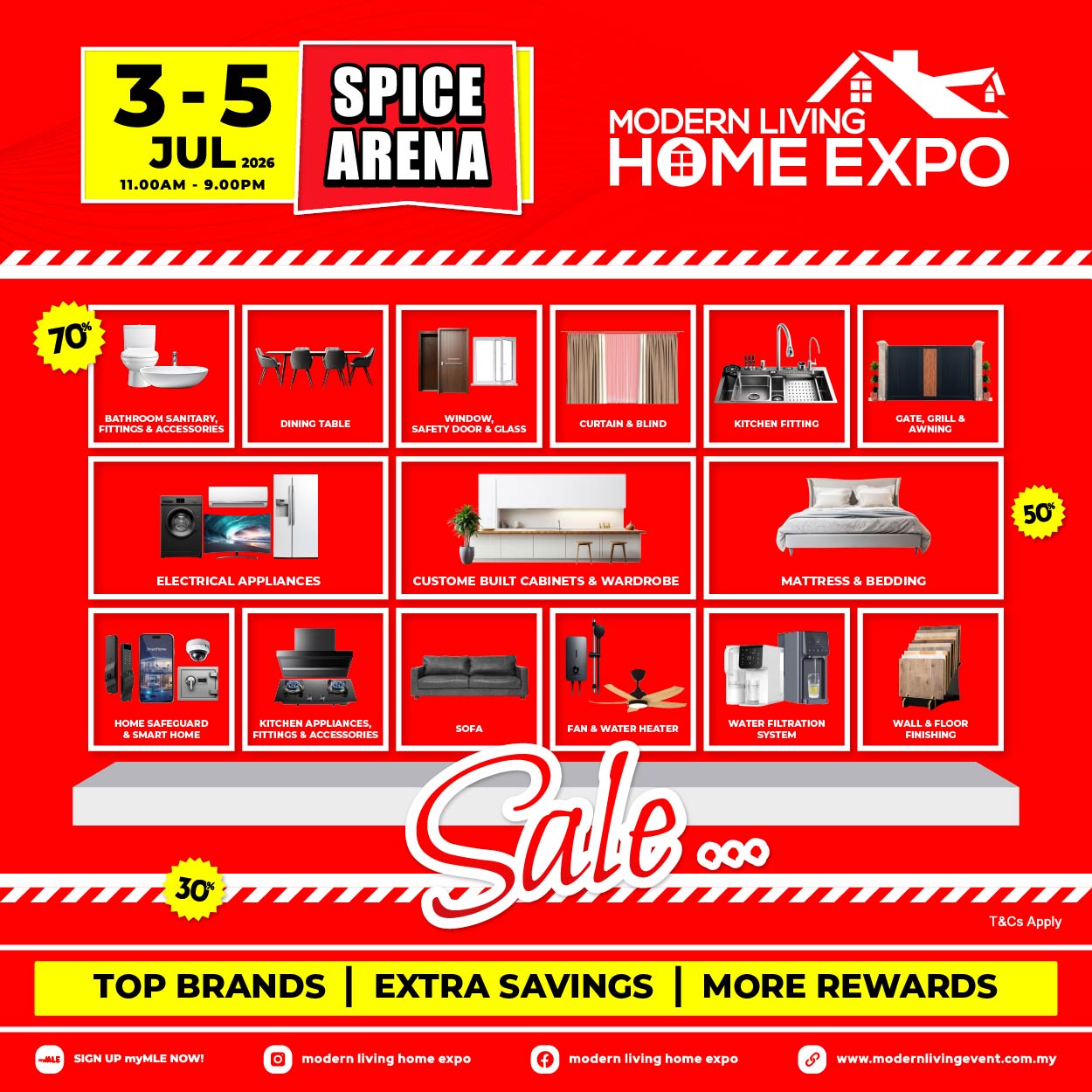 Modern Living Home Expo Facebook ad