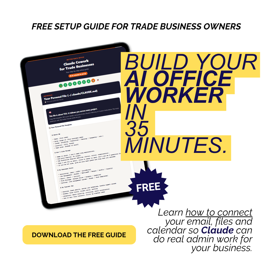 Trade Contractor OS Facebook ad: Free Setup Guide for Trade Business Owners