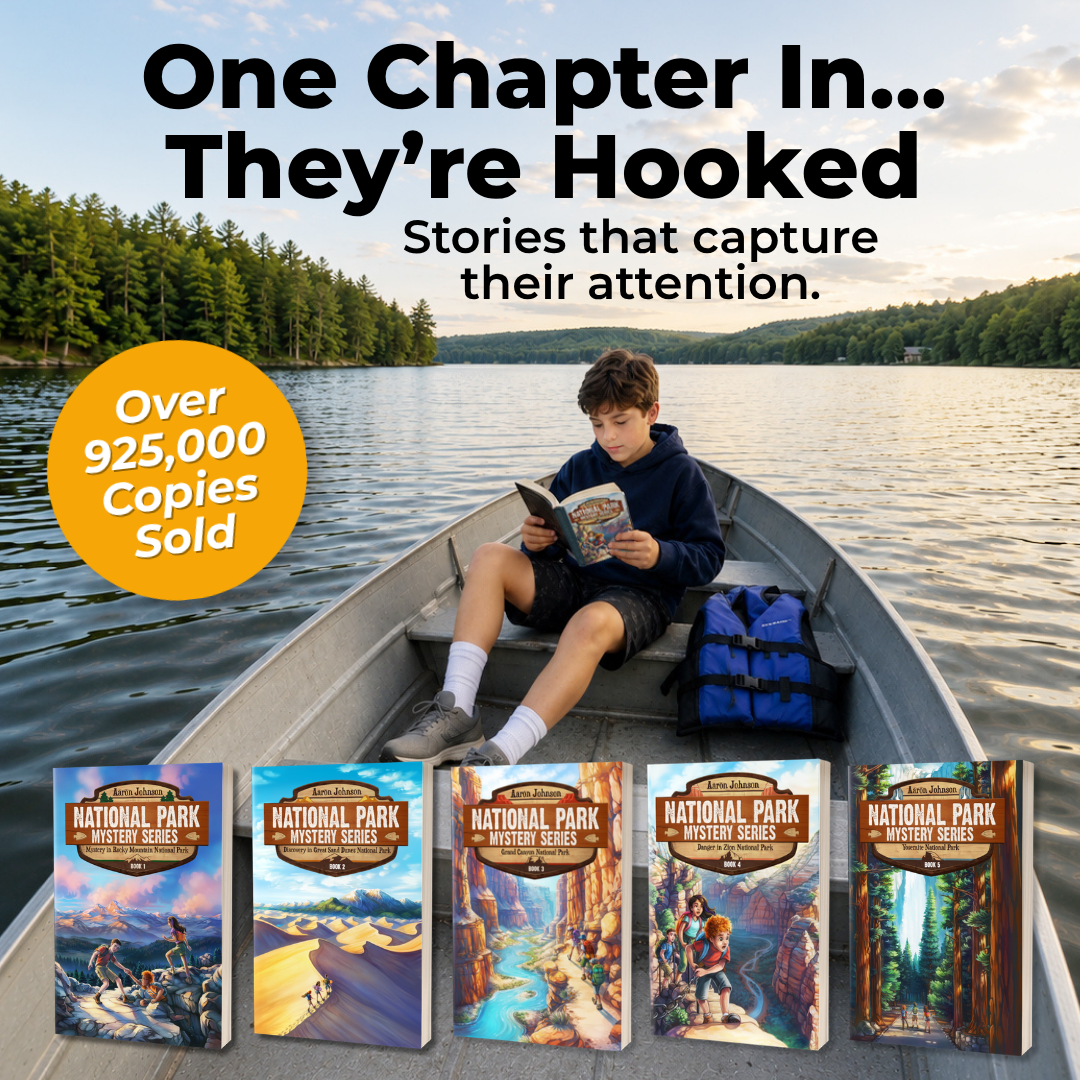 National Park Mystery Series Facebook ad