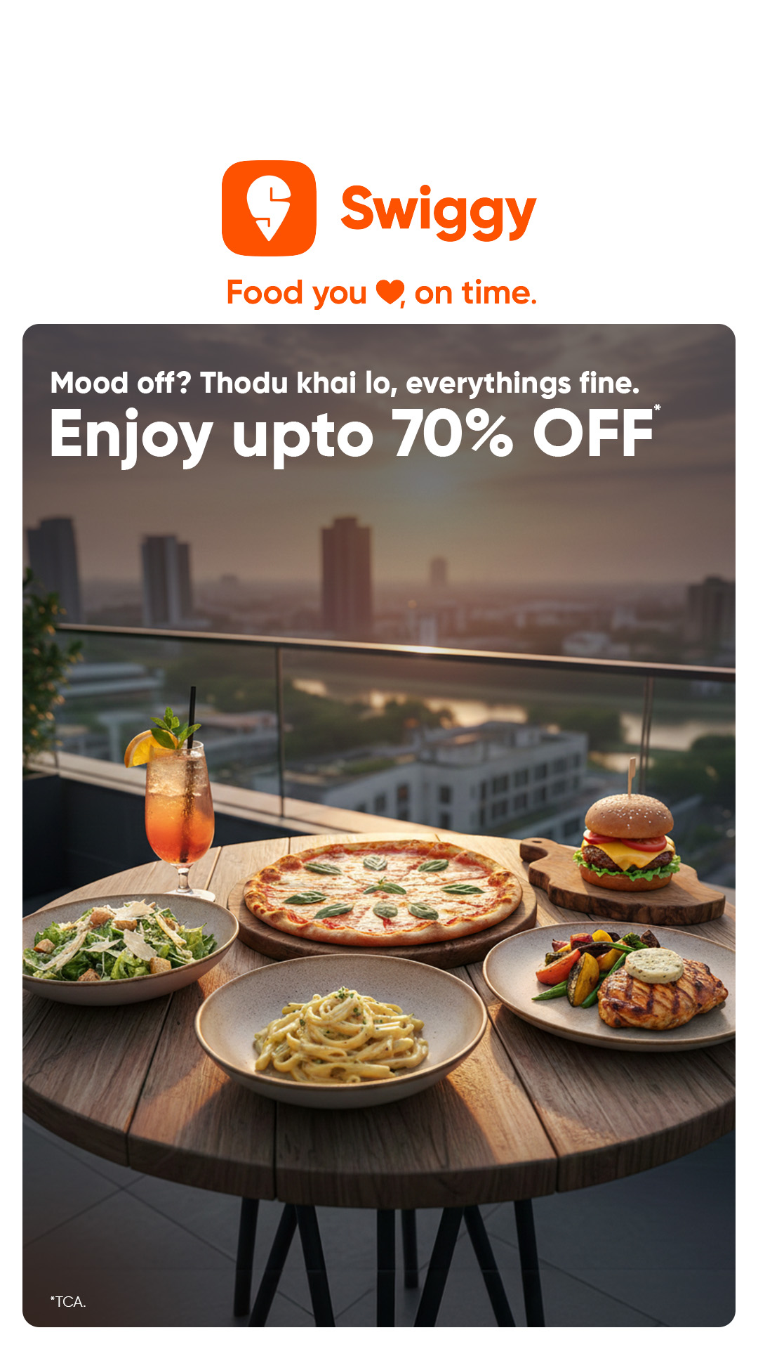 Swiggy Facebook ad