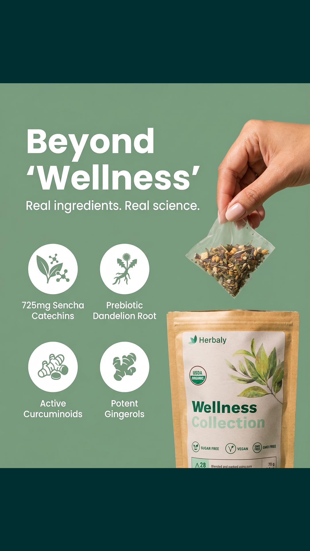 Herbaly Facebook ad