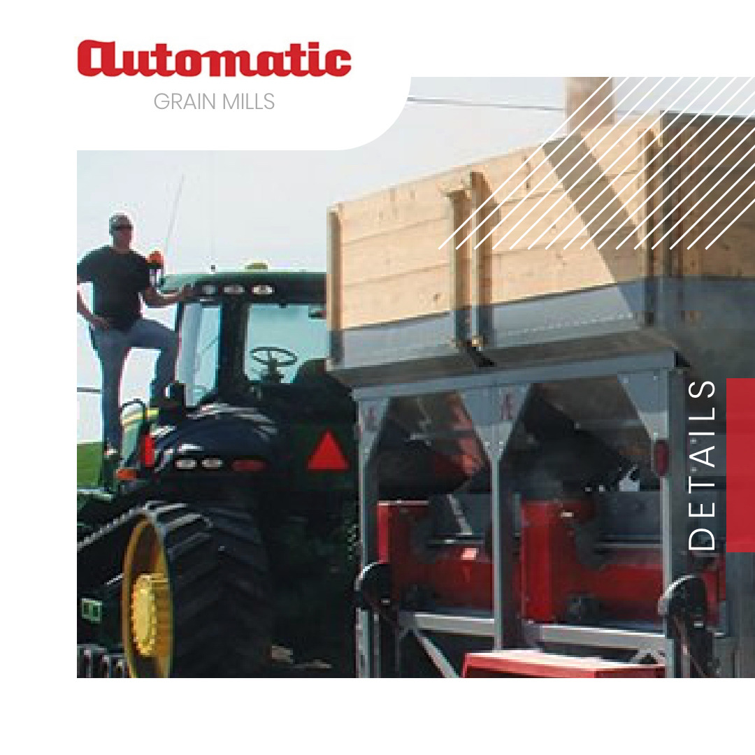 Automatic Equipment Roller Mills Facebook ad: Get more gain from your grain with Automatic…