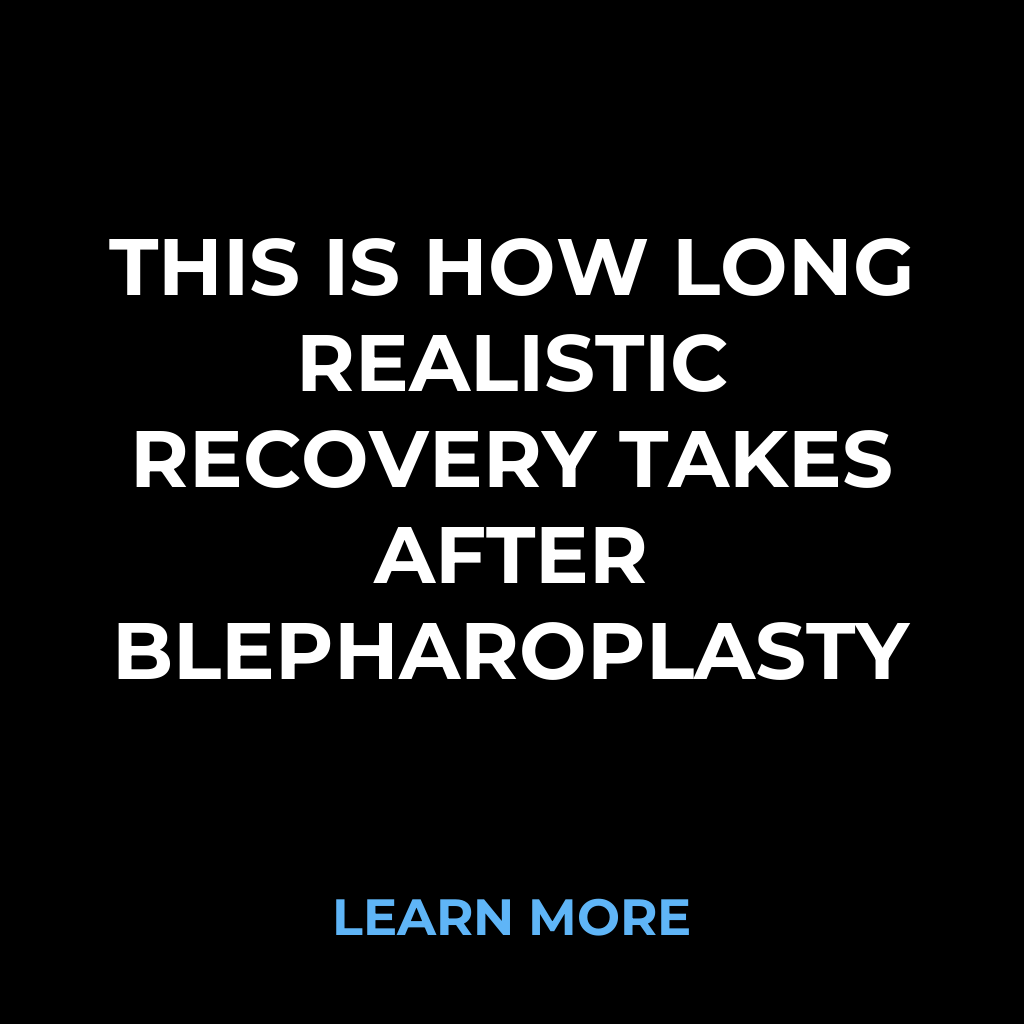 Discovery Hub Facebook ad: Understanding Blepharoplasty Recovery Timeline