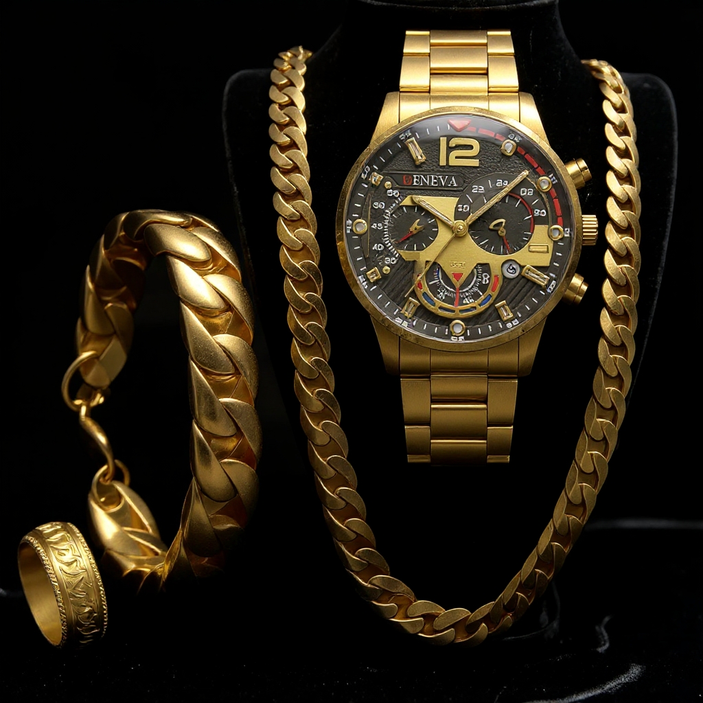 Royelle.Shop Facebook ad: The Elite Status Set: Free Delivery.