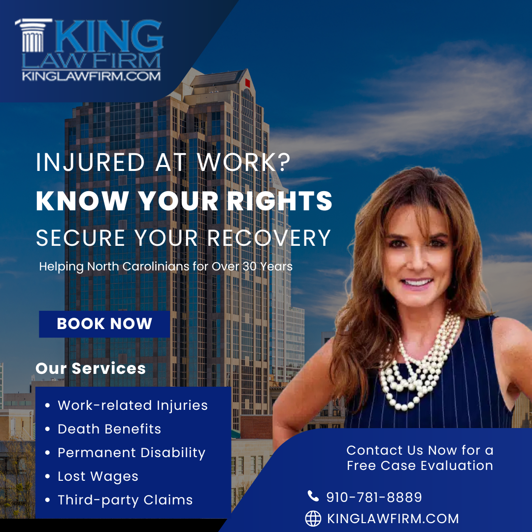 King Law Firm Facebook ad