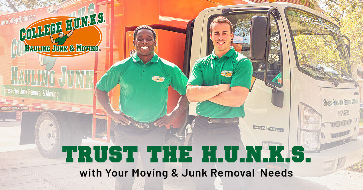 College Hunks Hauling Junk and Moving Fort Myers, FL Facebook ad: College HUNKS Hauling Junk & Moving in Fort Myers, FL