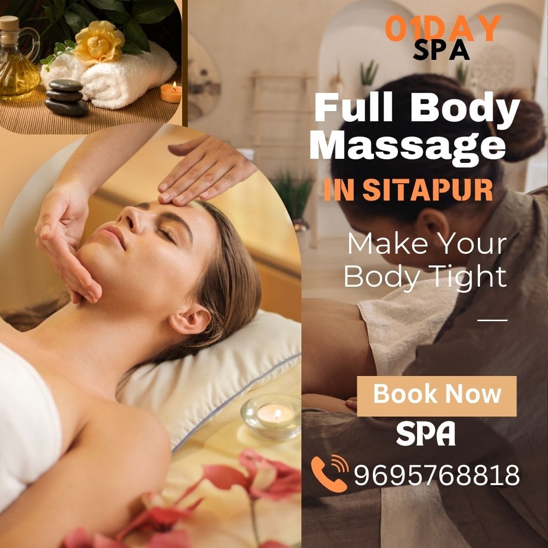 01 Day Spa Sitapur Facebook ad: Best Massage Spa Service In Sitapur