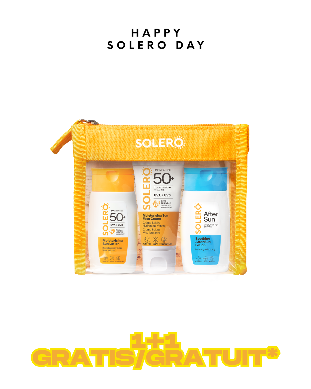 BENU Belgium Facebook ad: Happy SOLERO DAY