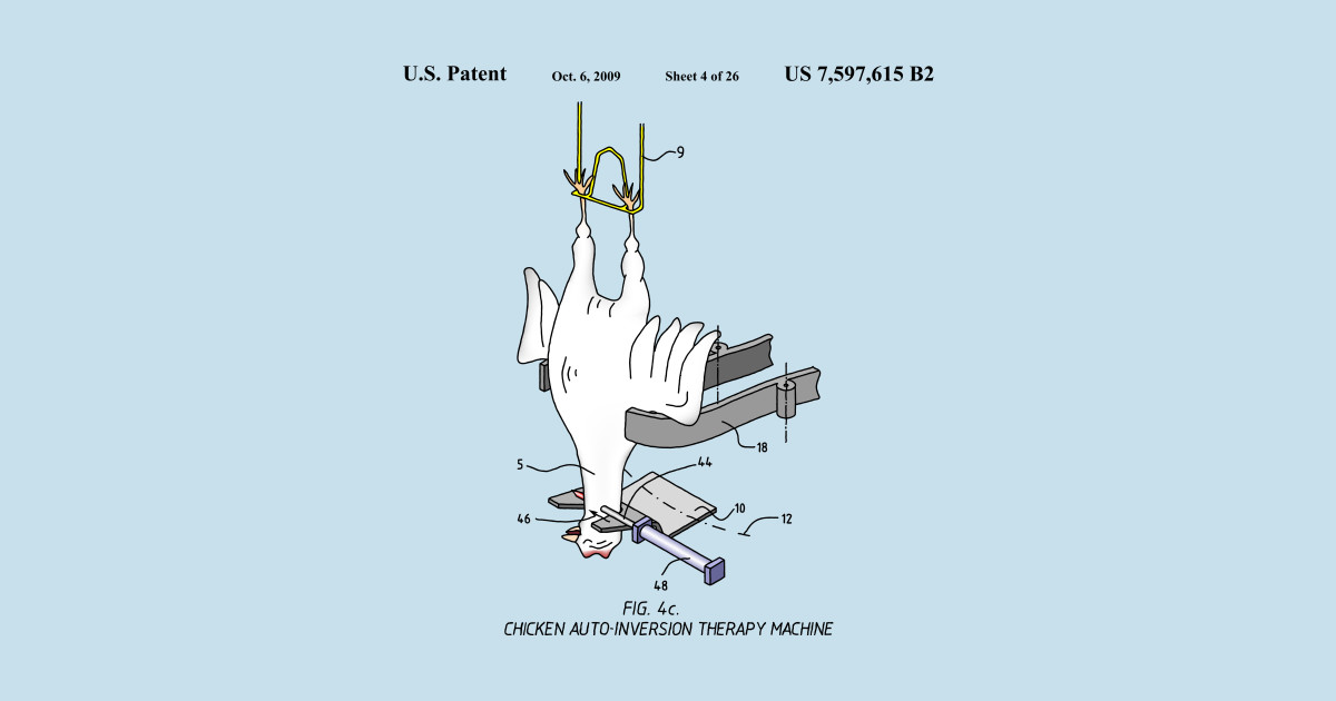 Unreverent Facebook ad: Chicken Auto-Inversion Therapy Machine - Light by unreverent