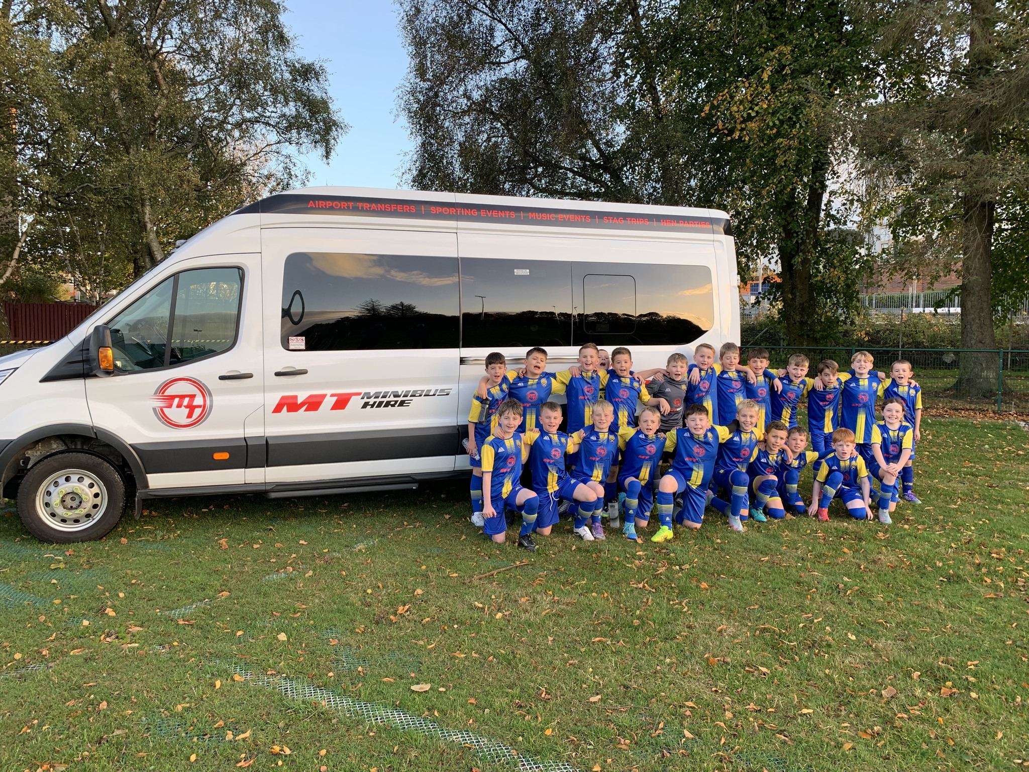 MT Minibus Hire Facebook ad