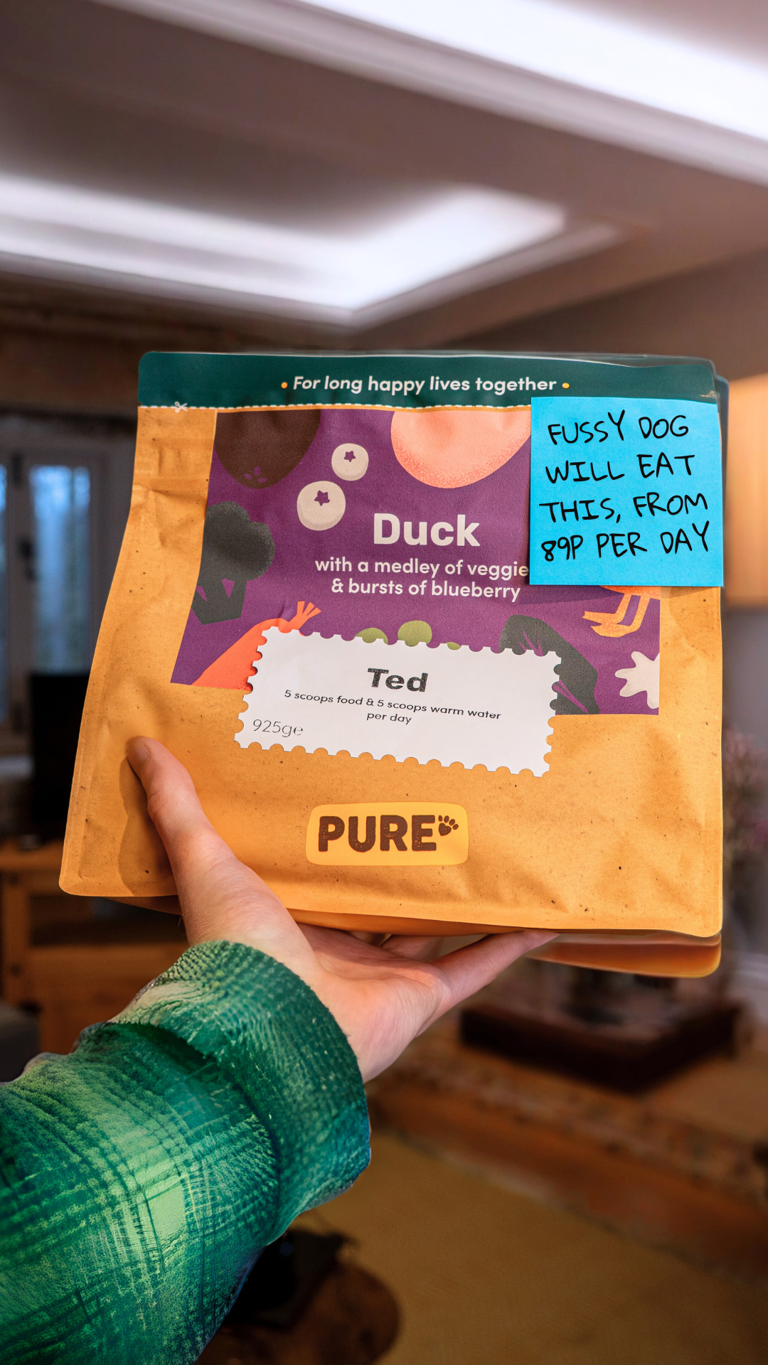 Pure Pet Food Facebook ad