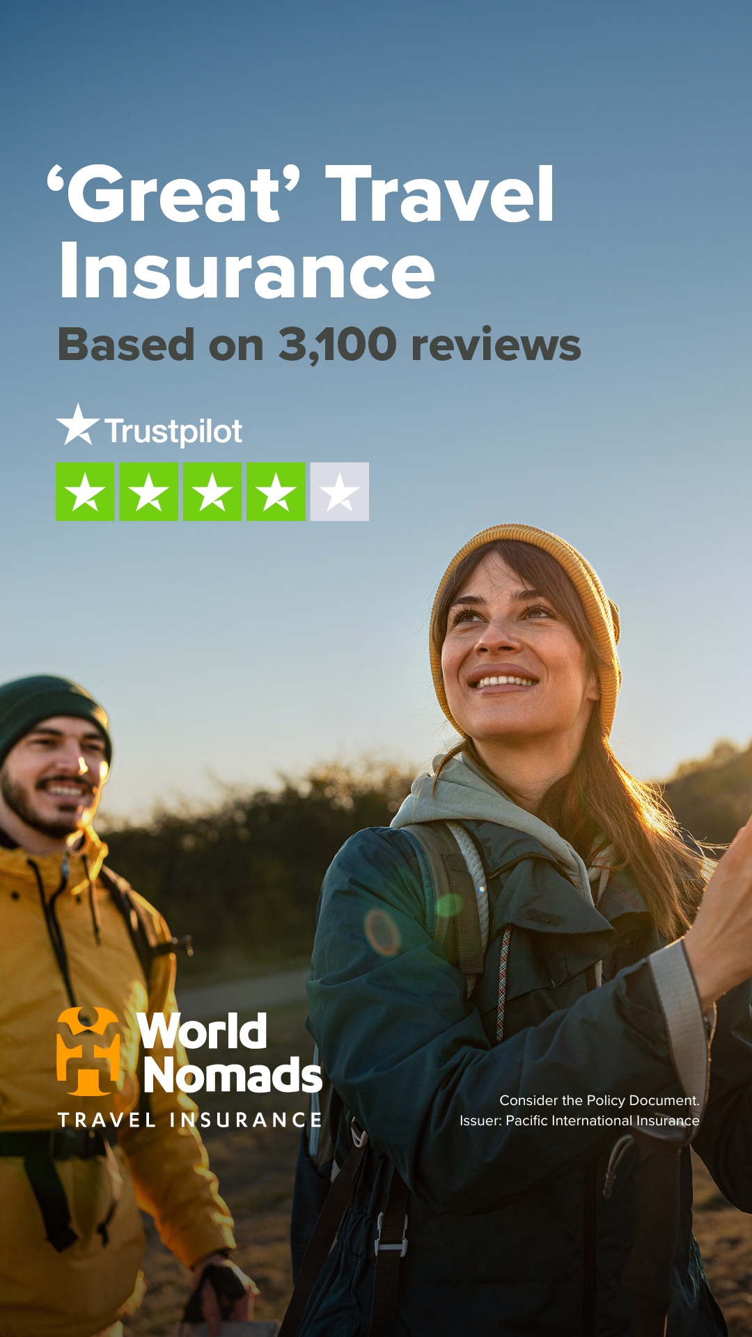 World Nomads Facebook ad