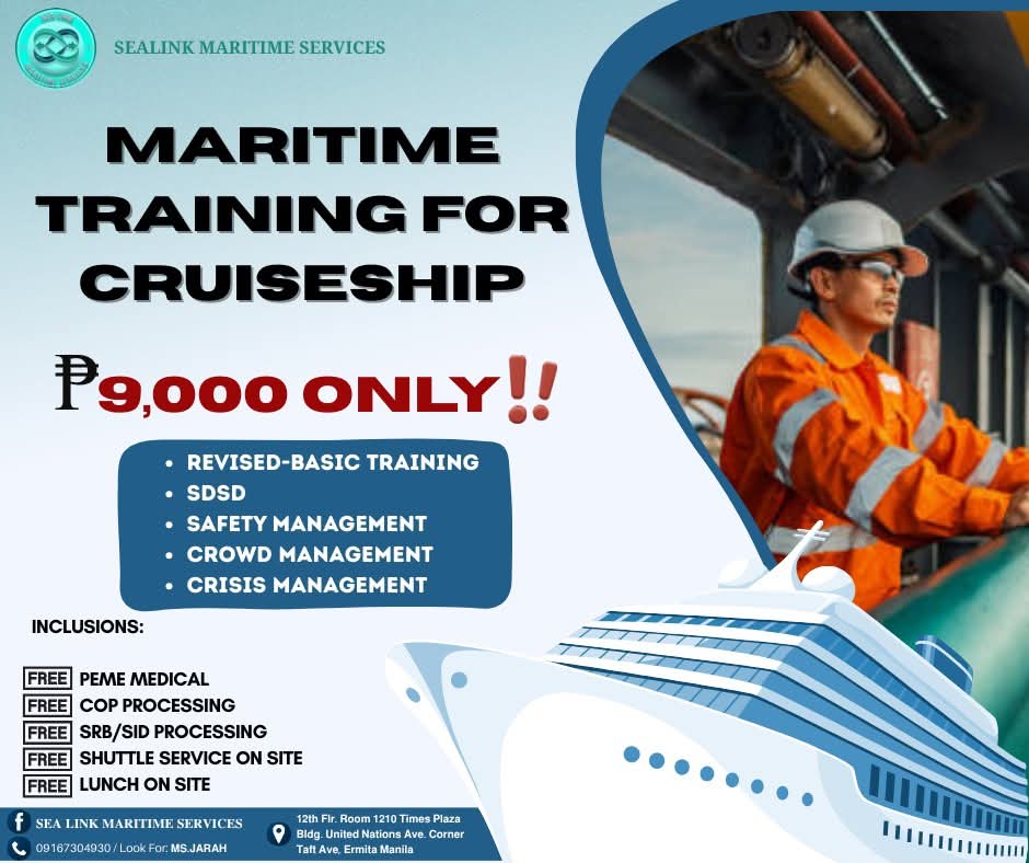 SEA LINK Maritime Services Facebook ad