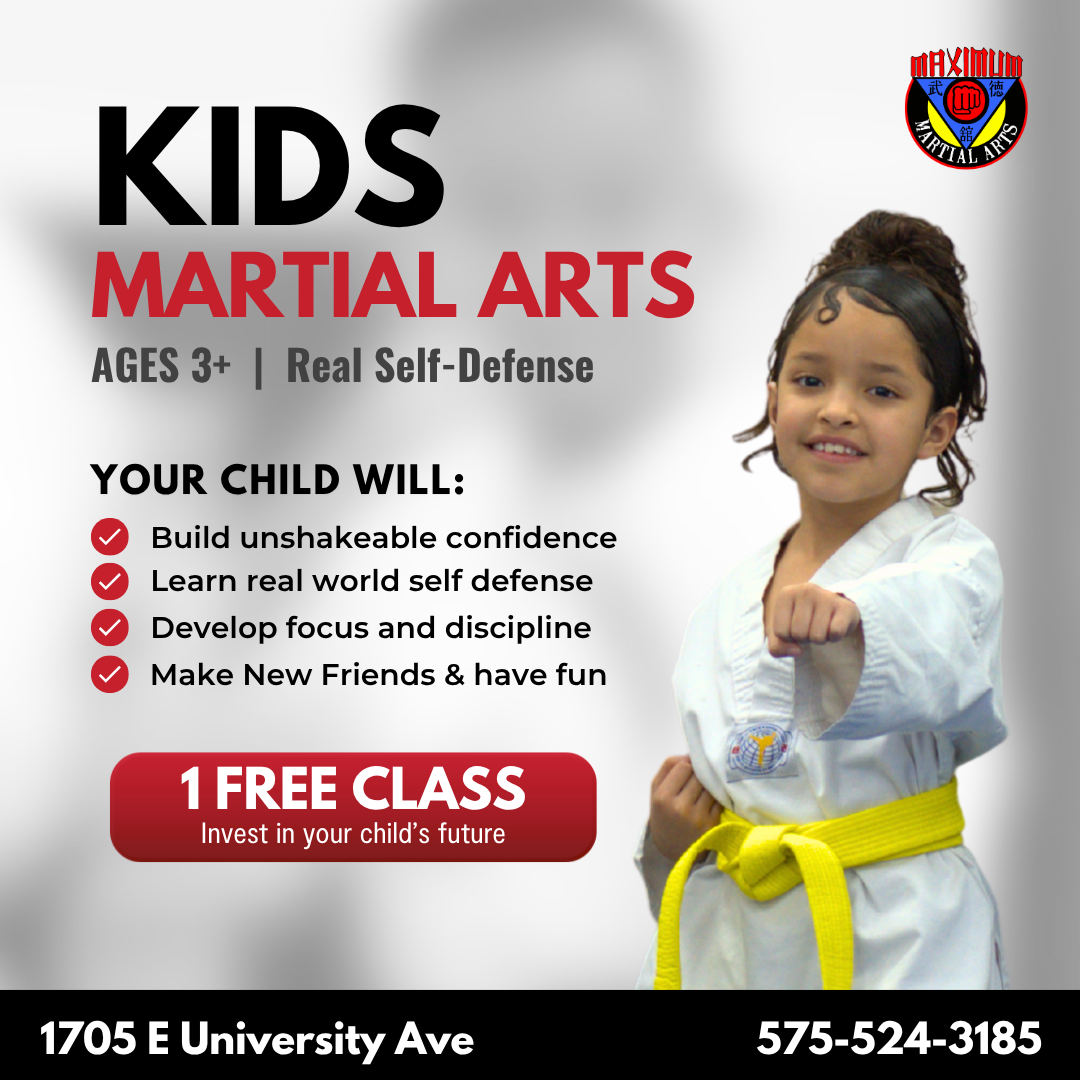 Maximum Martial Arts University Facebook ad