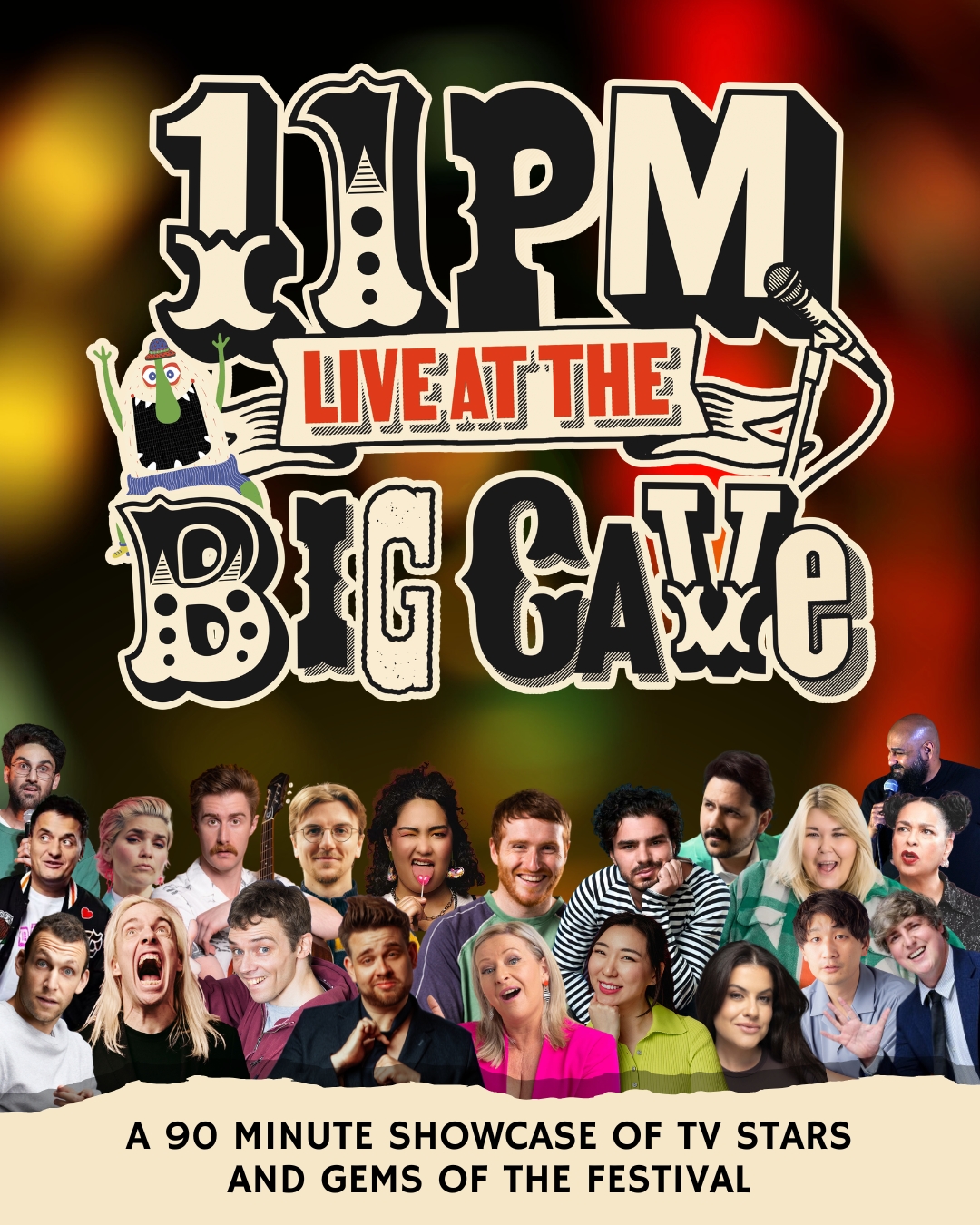 RGB Monster Facebook ad: 11PM Live at the Big Cave - RGB Monster