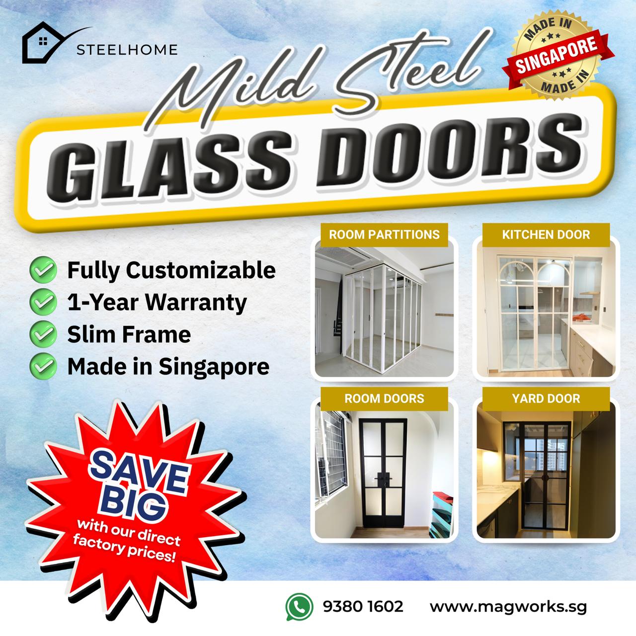 SteelHome Facebook ad