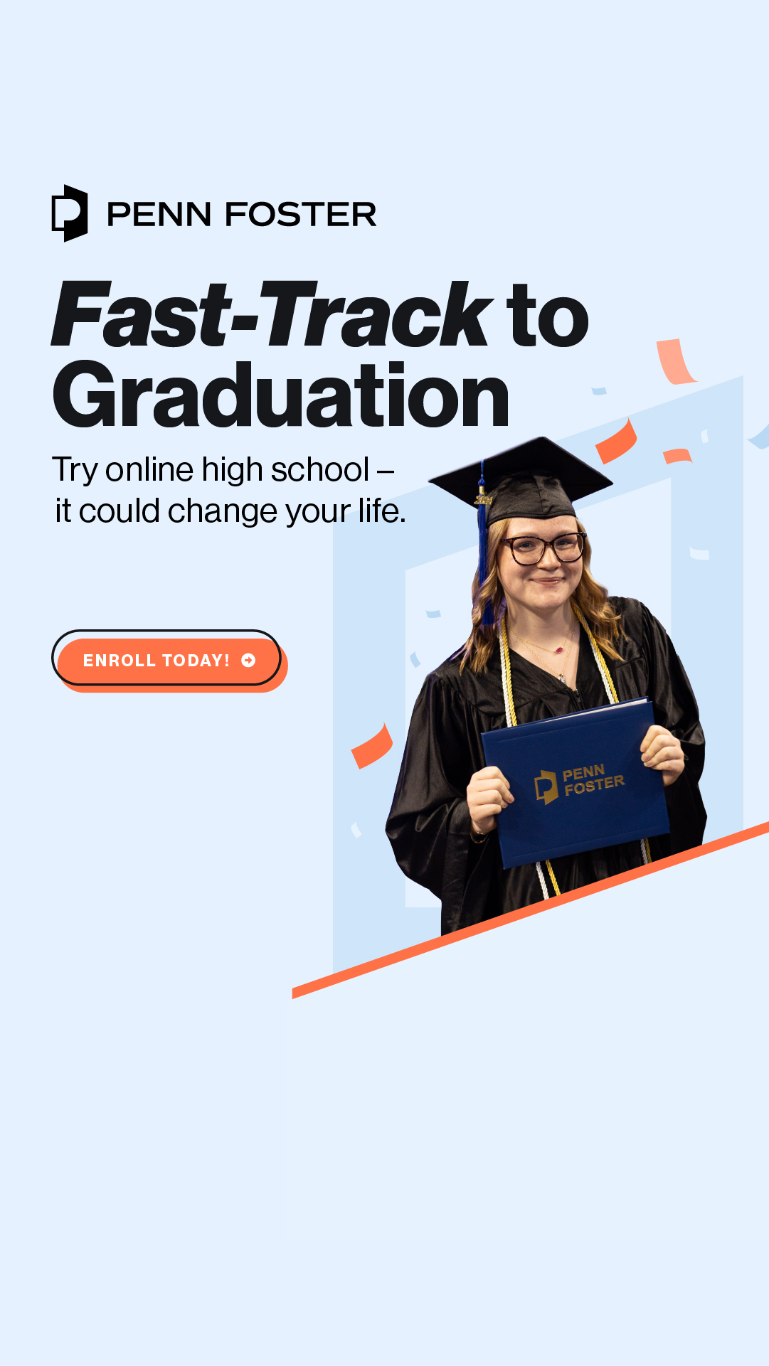 Penn Foster Facebook ad