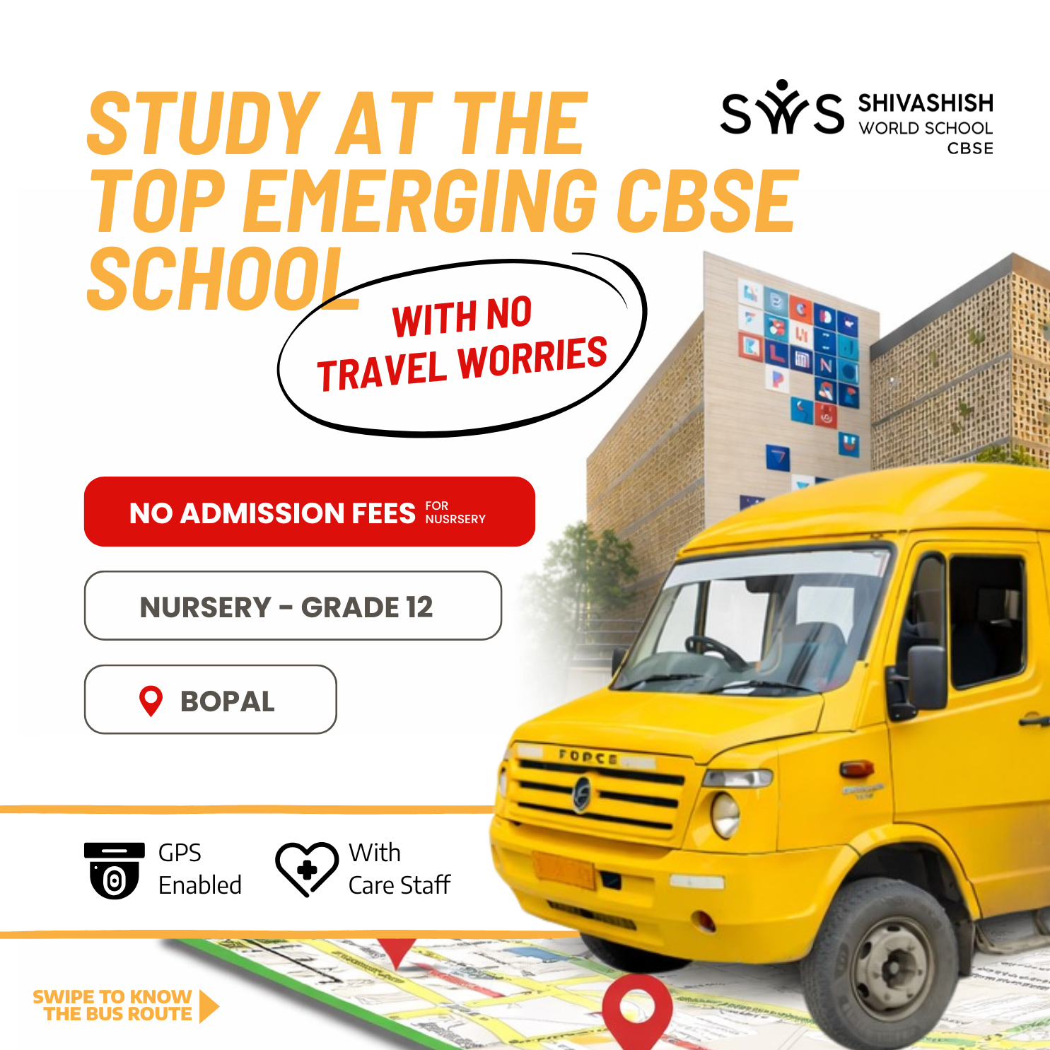 Shivashish World School Facebook ad: Choosing the top emerging CBSE school should feel…