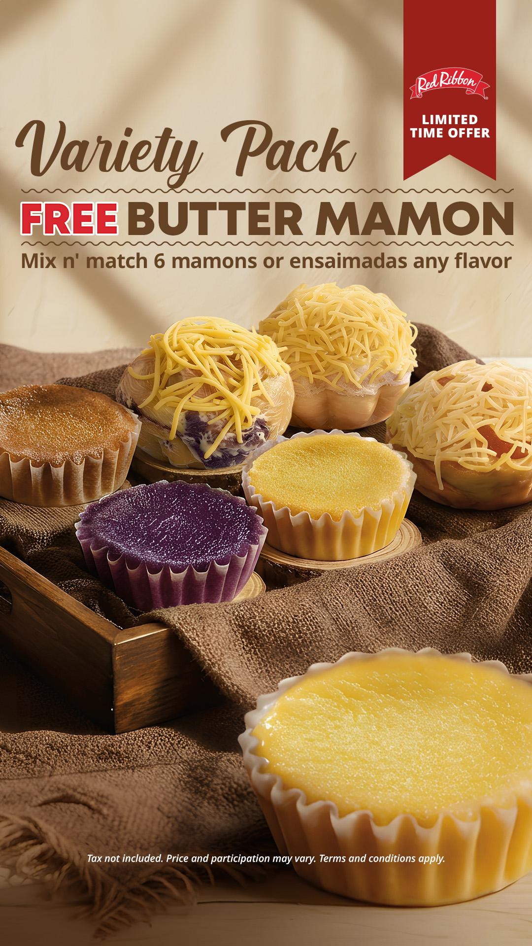 Red Ribbon Bakeshop USA Facebook ad