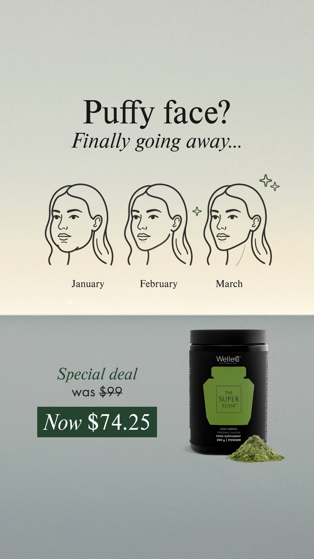 WelleCo Facebook ad