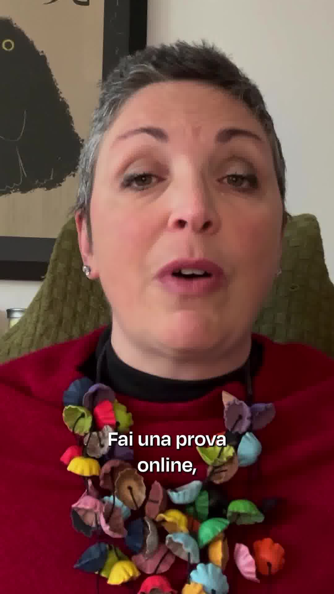 Serenis Facebook ad: Psicoterapia Online Certificata.