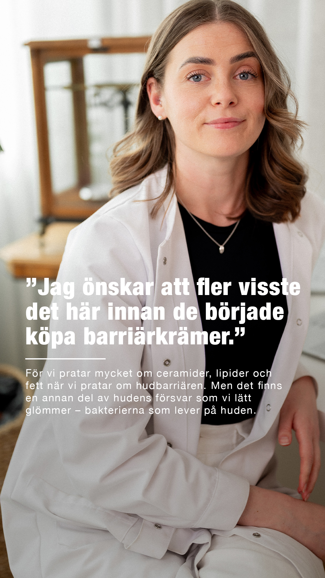 Skinome Facebook ad: Glöm inte bakterierna i din hudvård