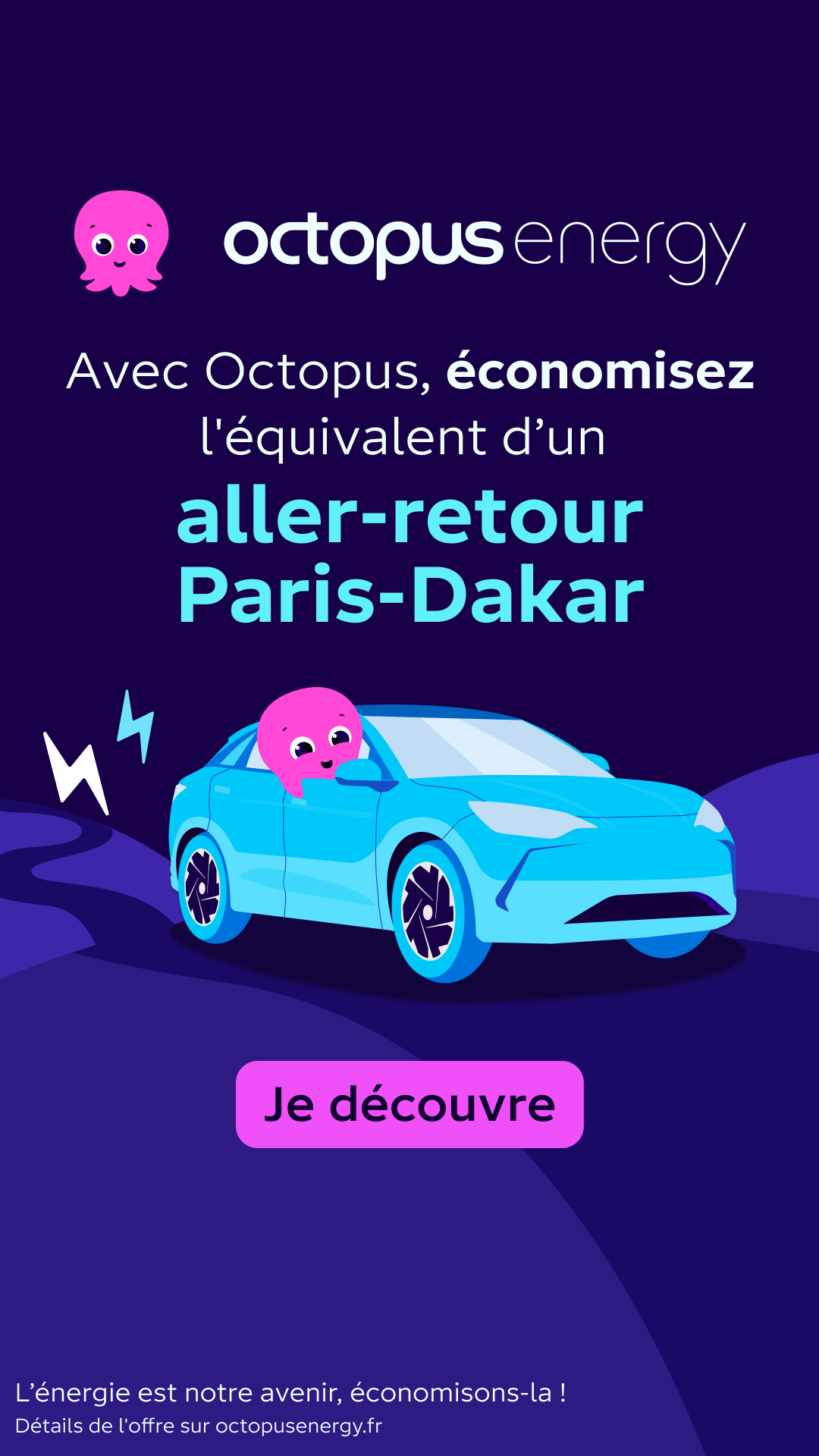 Octopus Energy Facebook ad