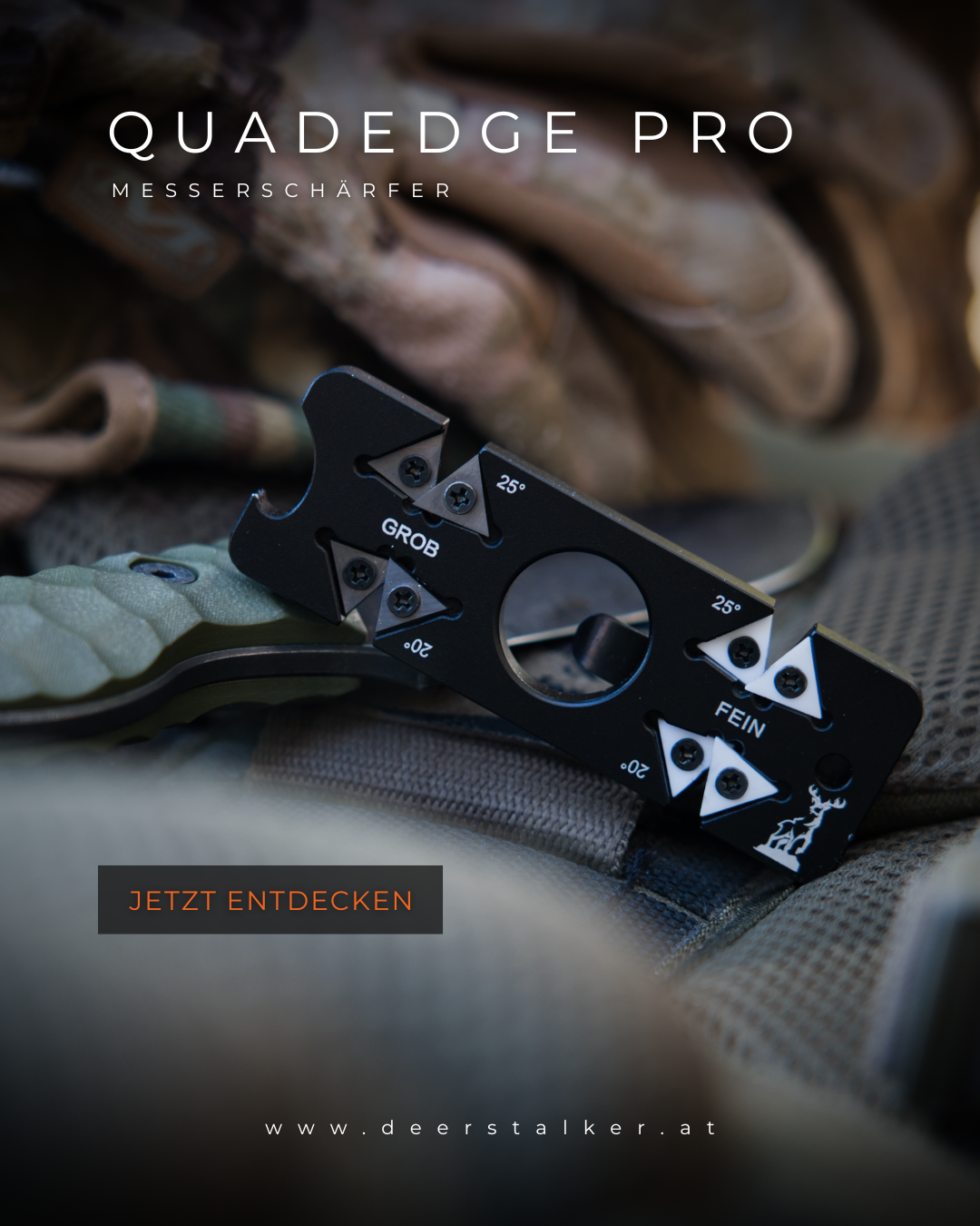 Deerstalker - Knives Built to Endure Facebook ad