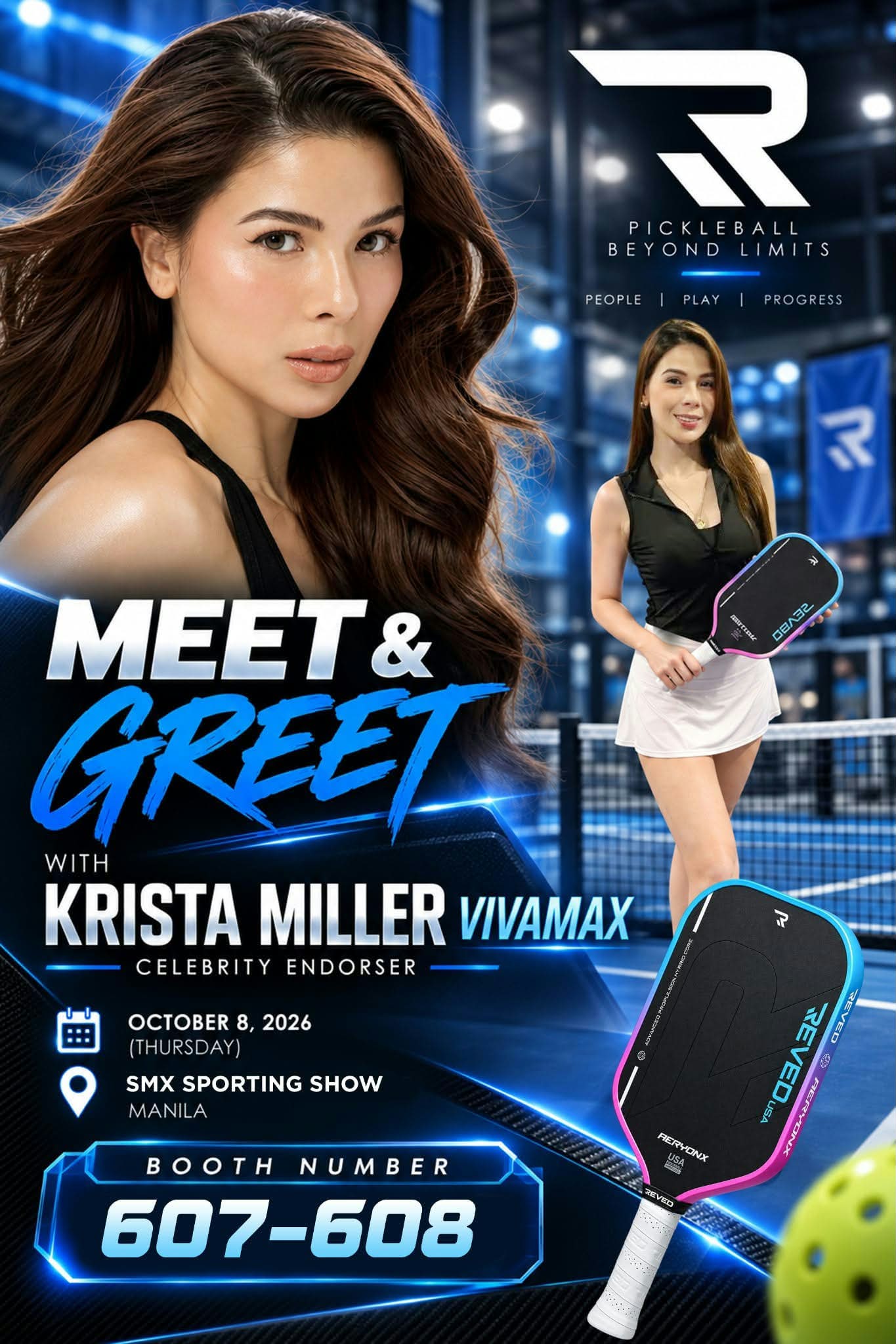 REVED USA Facebook ad: MEET KRISTA MILLER AT REVED USA!