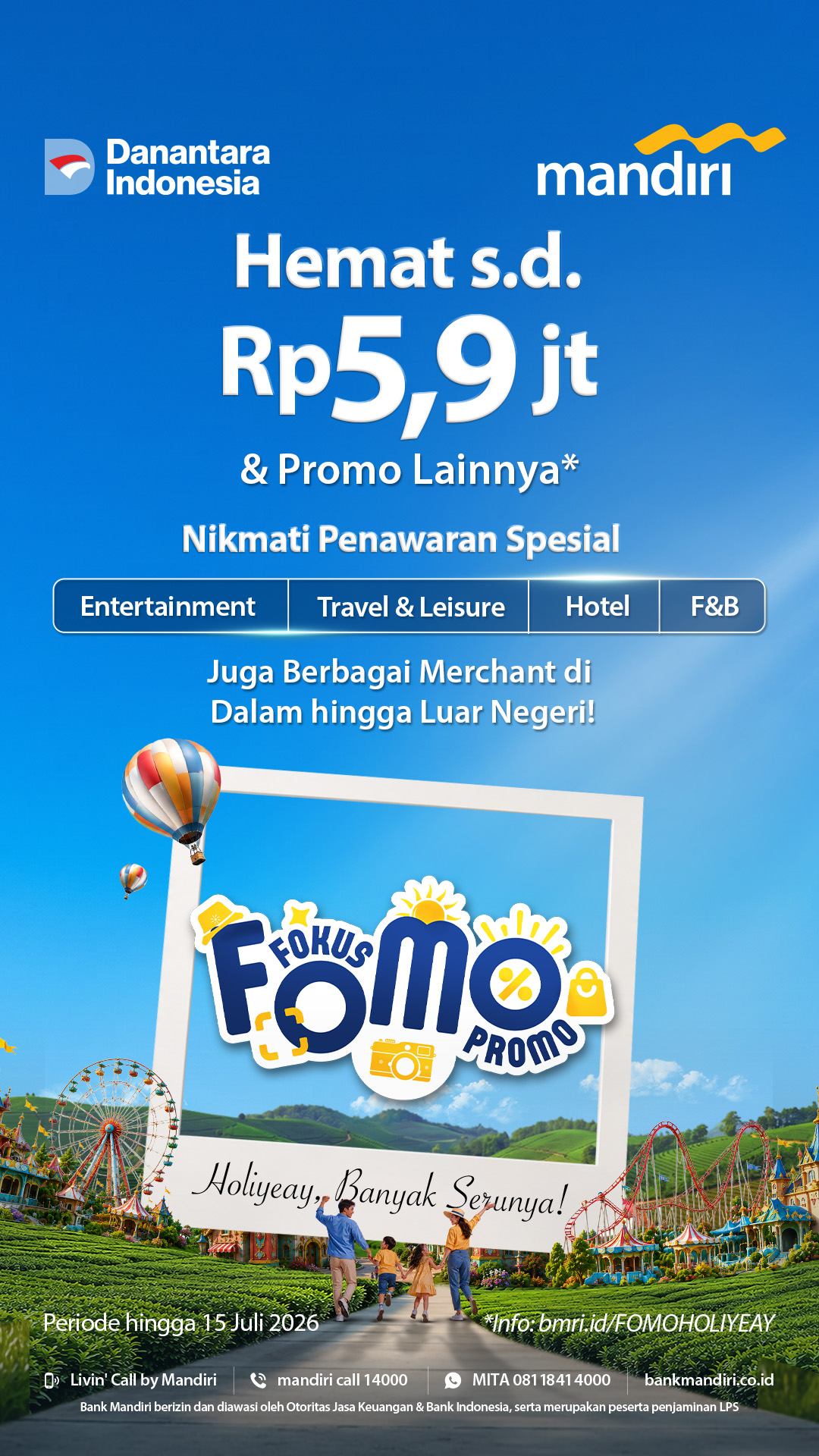 Bank Mandiri Facebook ad