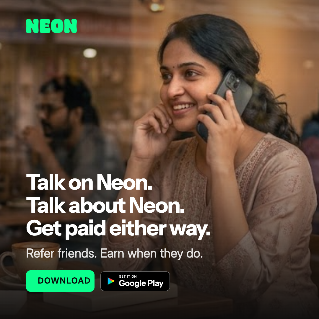 Neon Mobile Facebook ad