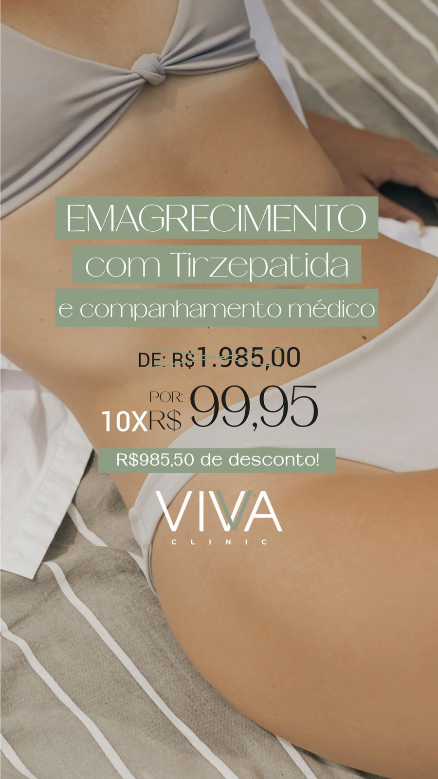 Vivva Centro de Estética Facebook ad: Emagreça com Acompanhamento Médico Especializado!