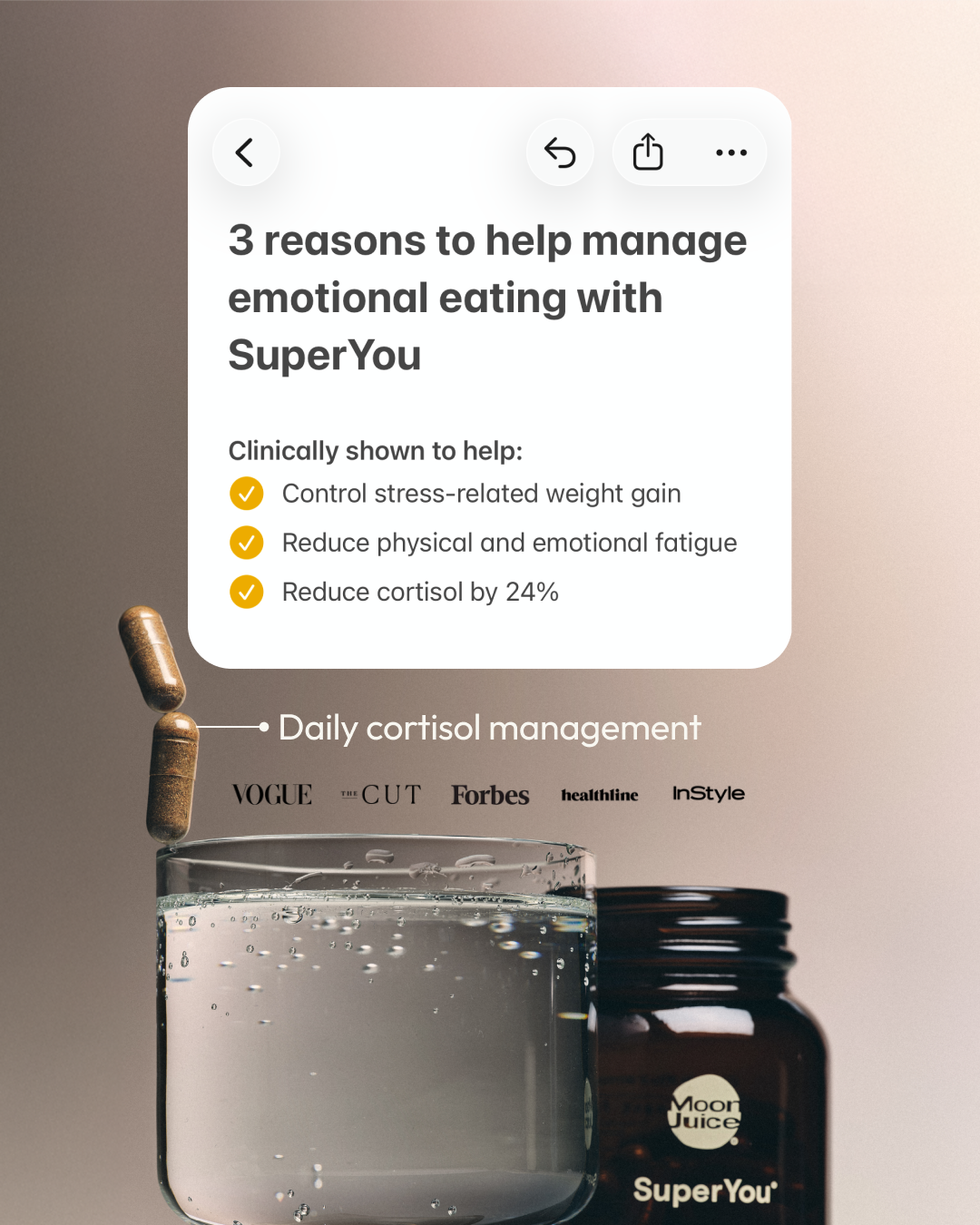 Moon Juice Facebook ad