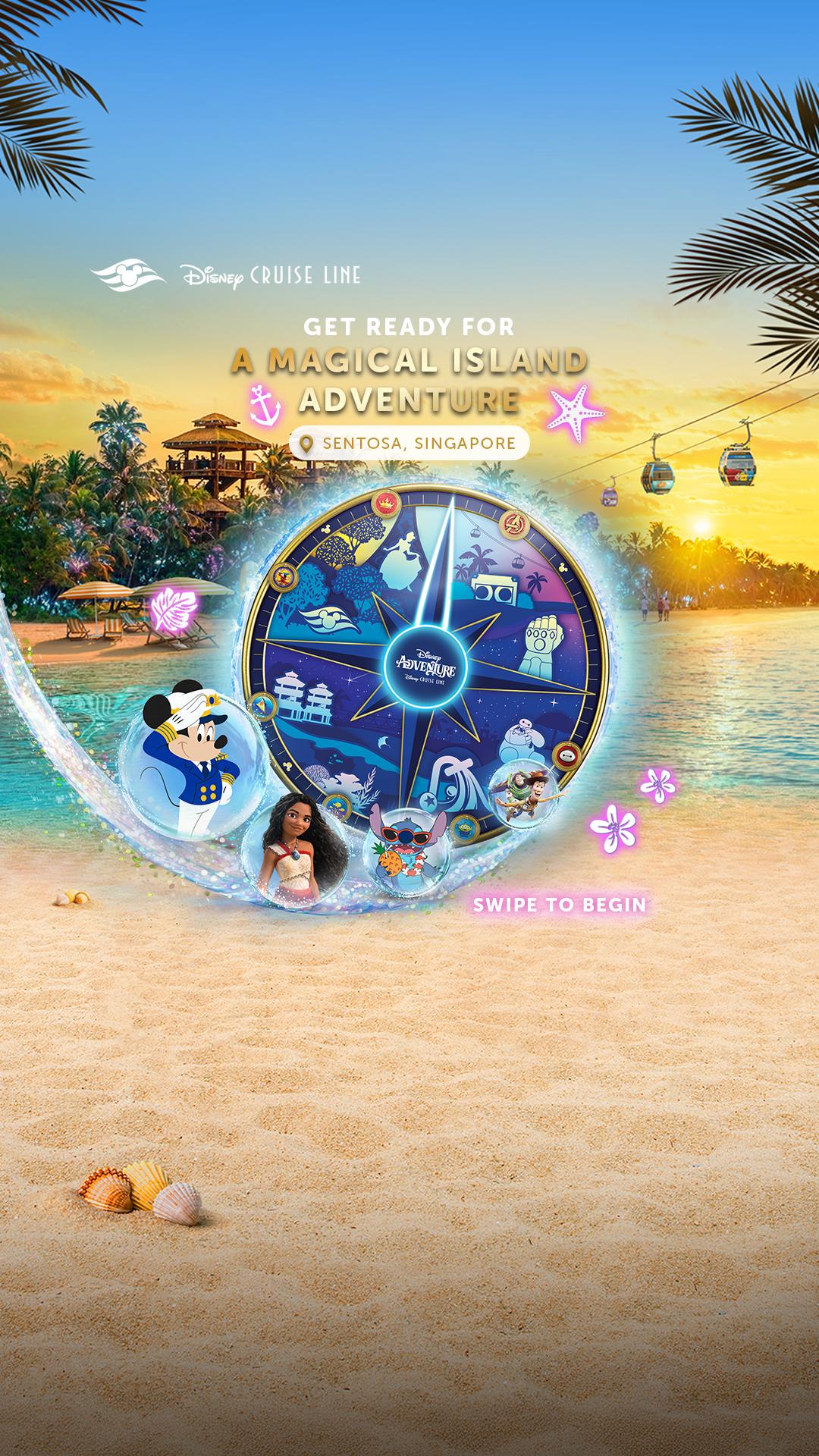 Disney Cruise Line Facebook ad