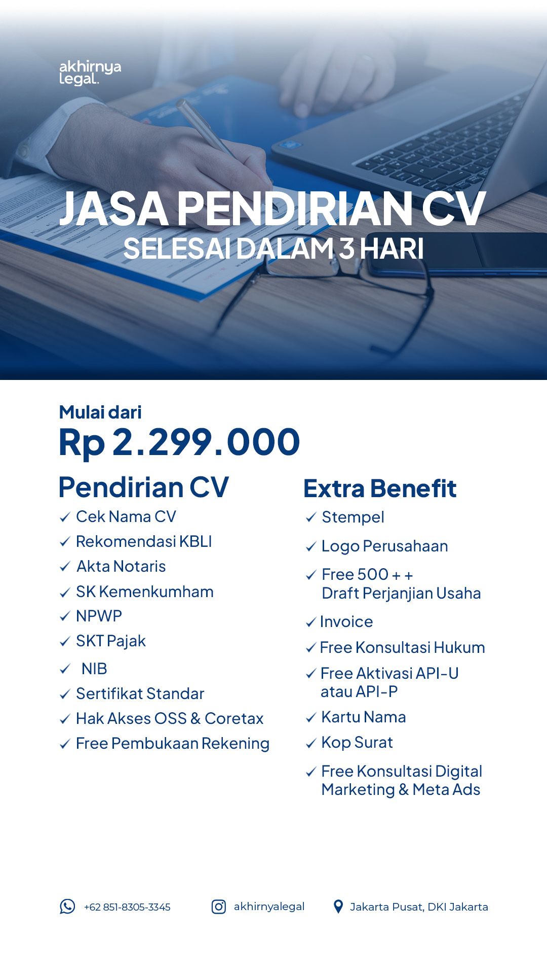 Akhirnya Legal Indonesia Facebook ad from Mar 29, 2026
