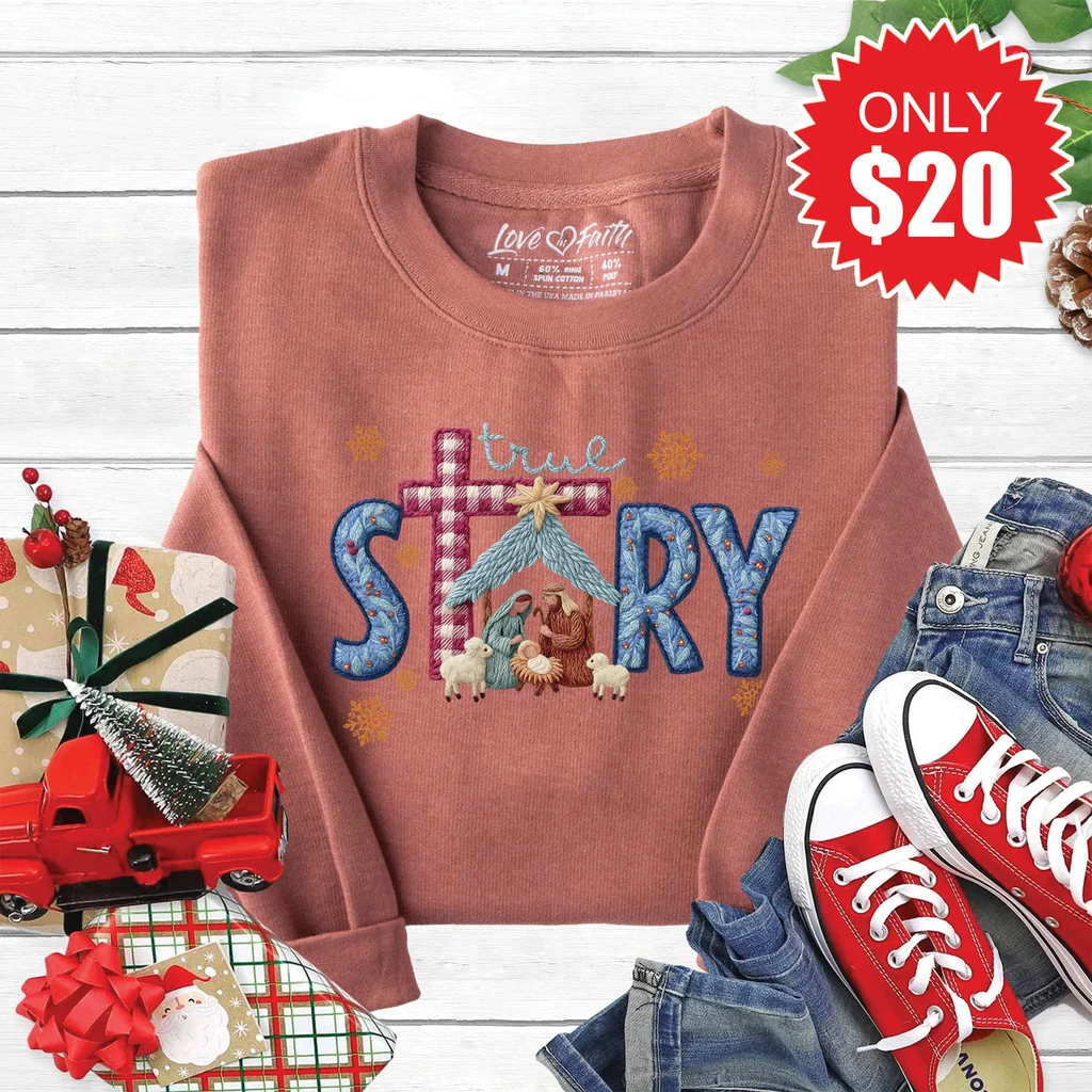 Love in Faith Facebook ad: Liquidating Hundreds of Shirts