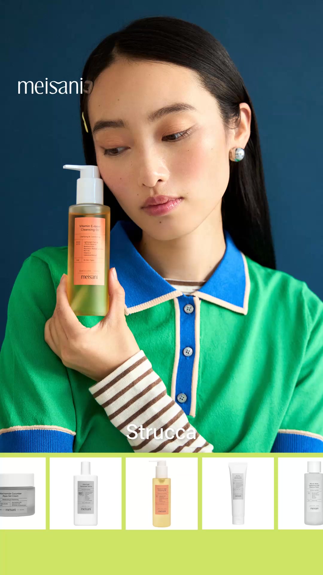 MiiN Korean Cosmetics Italy Facebook ad: Cosmetici che si prendono cura della tua pelle.