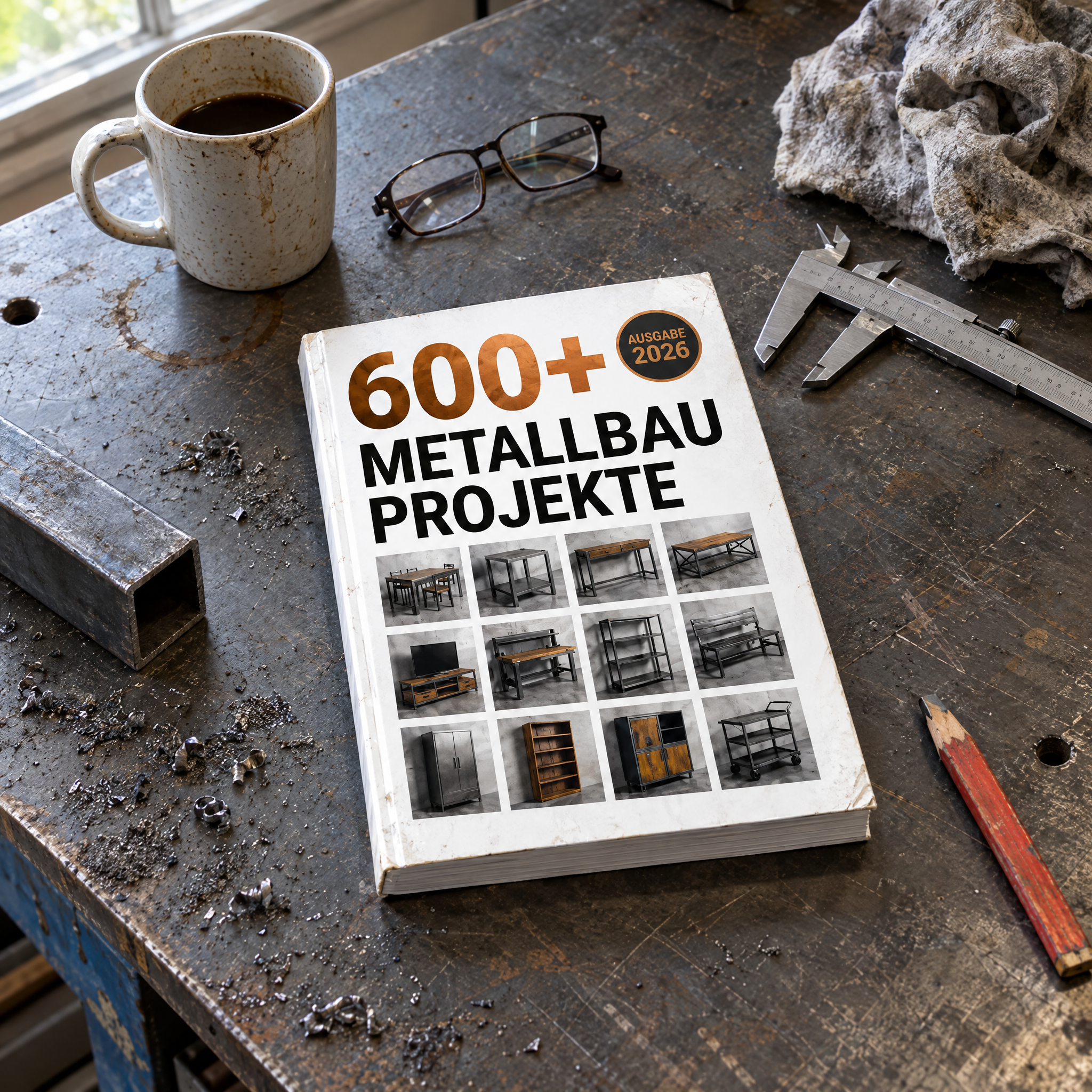 Master Crafts DIY Facebook ad: 600+ Metallbau Projekte