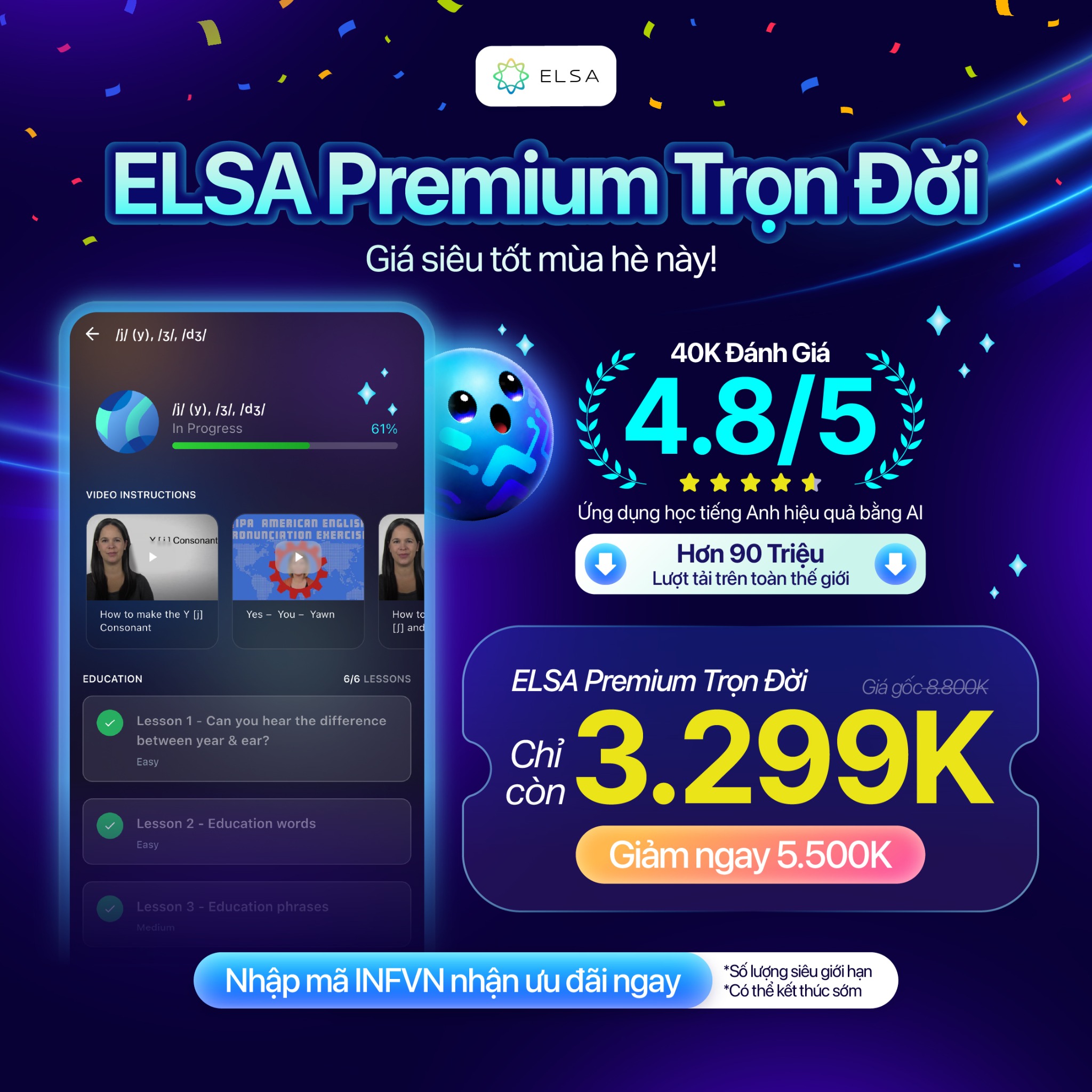 ELSA Speak Vietnam Facebook ad