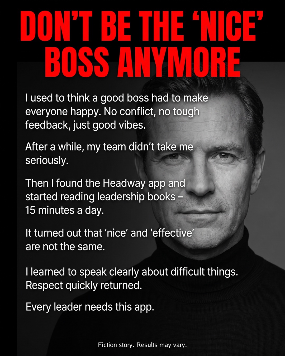 Headway App Facebook ad