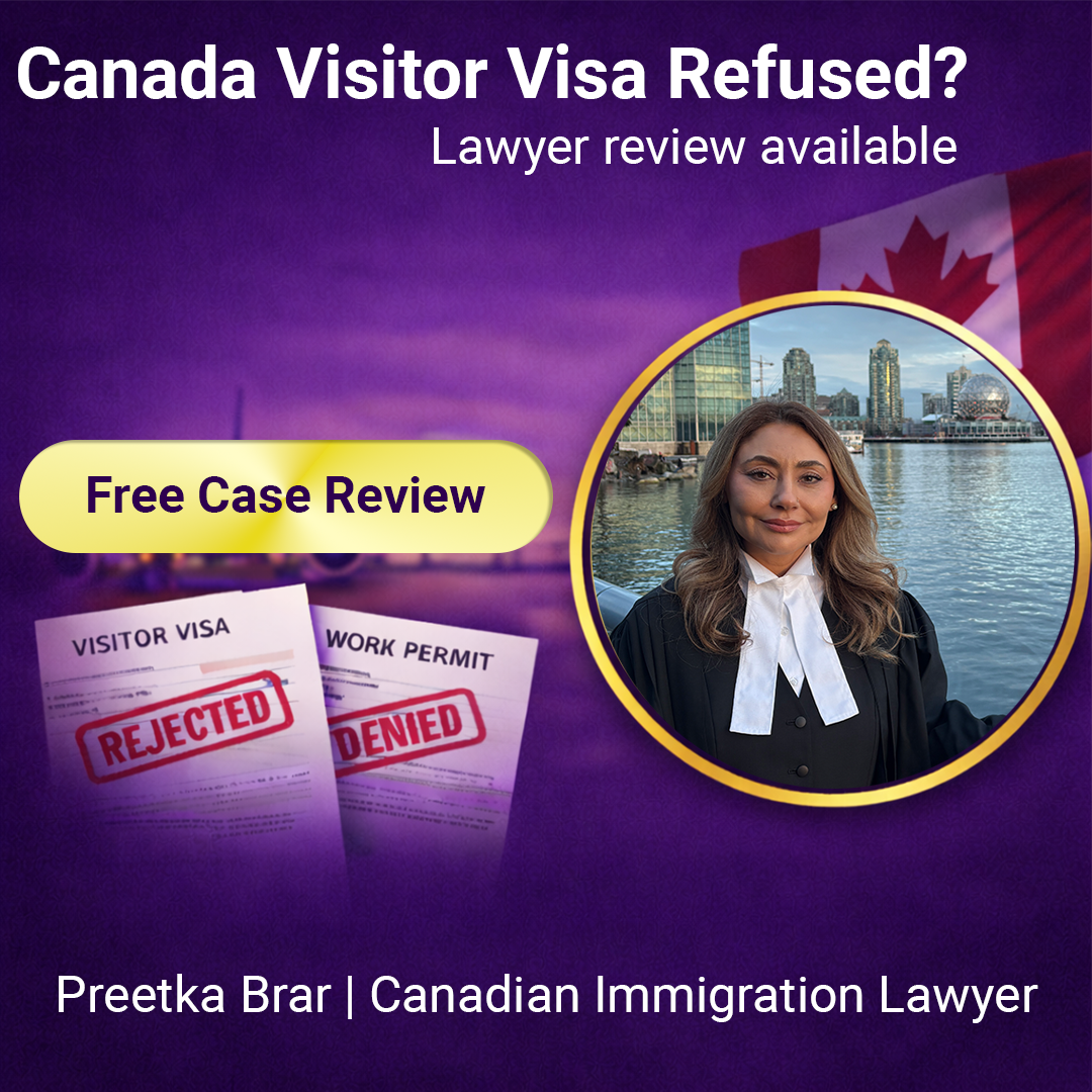 Brar Law - Visa Refusal & Judicial Review Facebook ad from Jan 30, 2026
