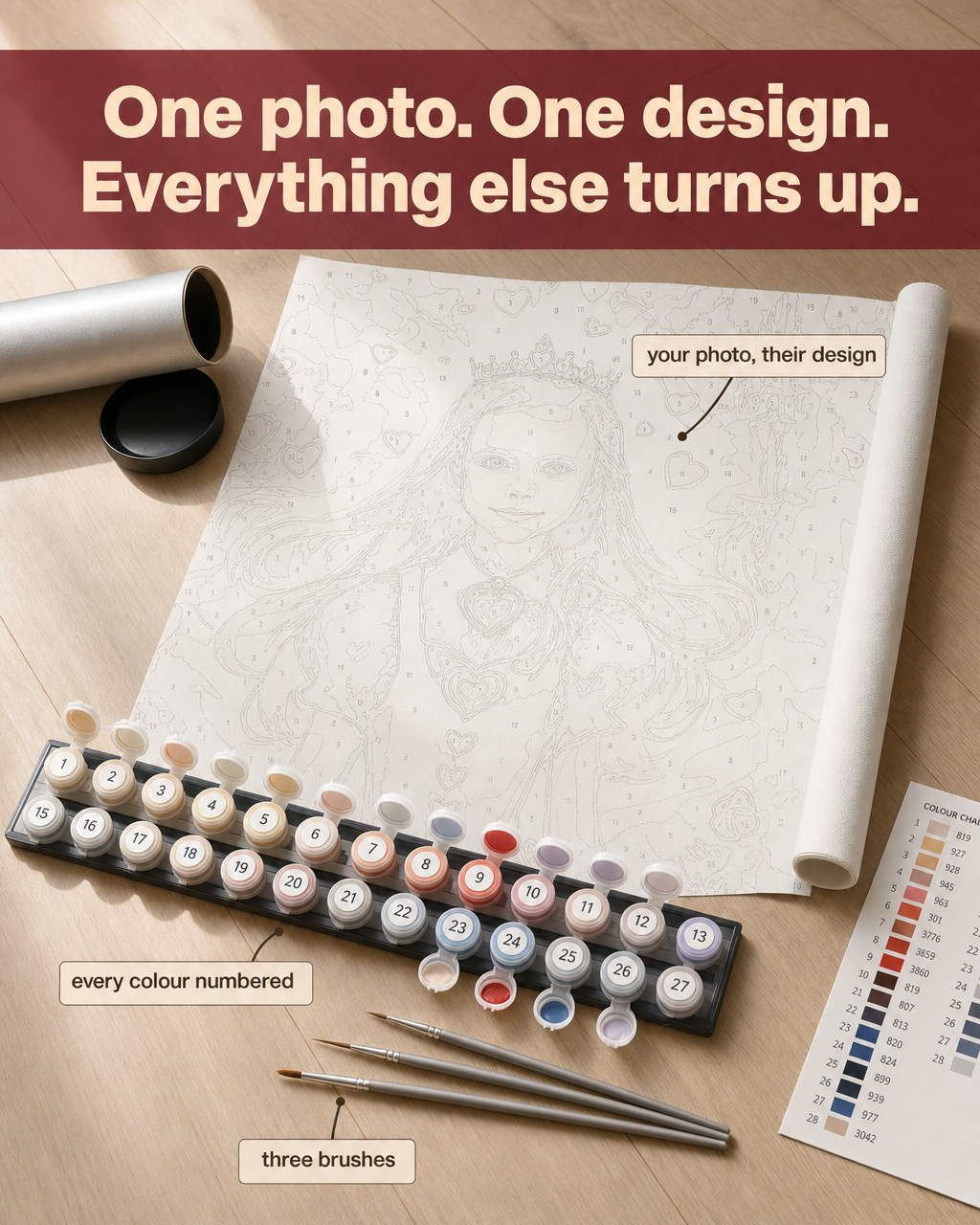 Art Therapy by Eleni Nicolaou Facebook ad: She Picked The One She Wanted.