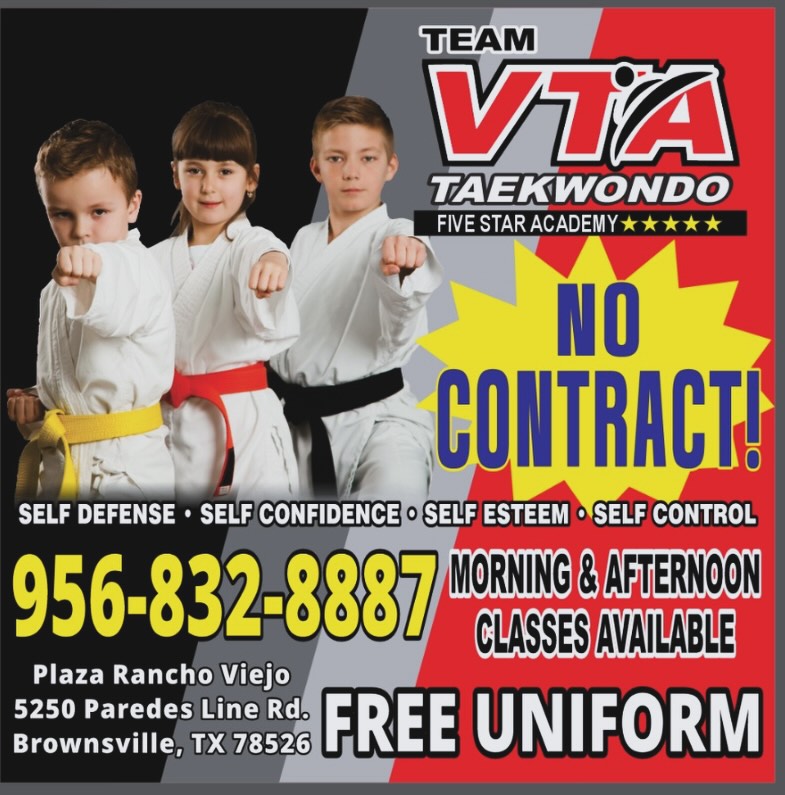 Victory Taekwondo Academy Brownsville, Tx. Facebook ad: Be part of Our VTA Team!