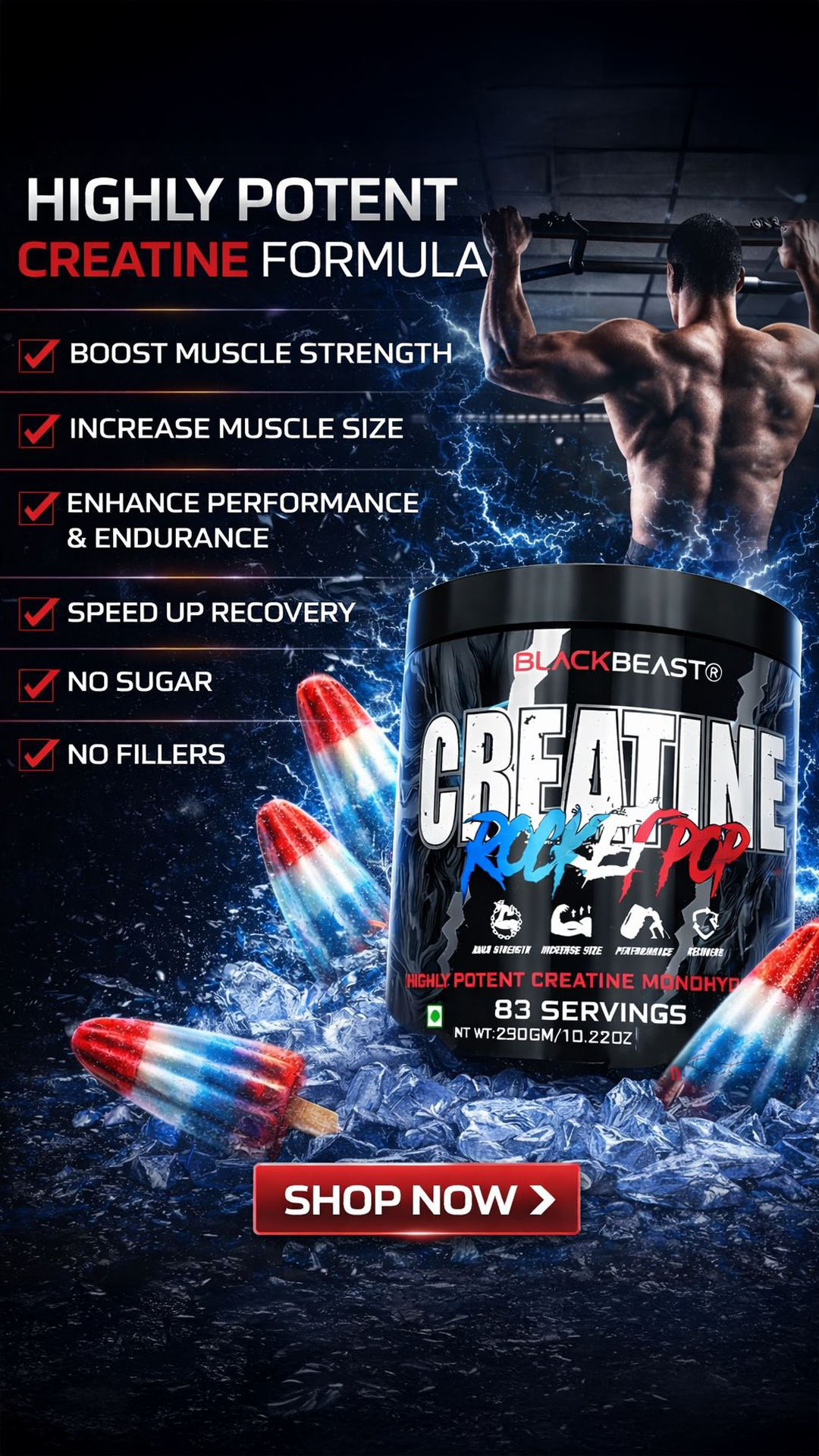BlackBeast Facebook ad