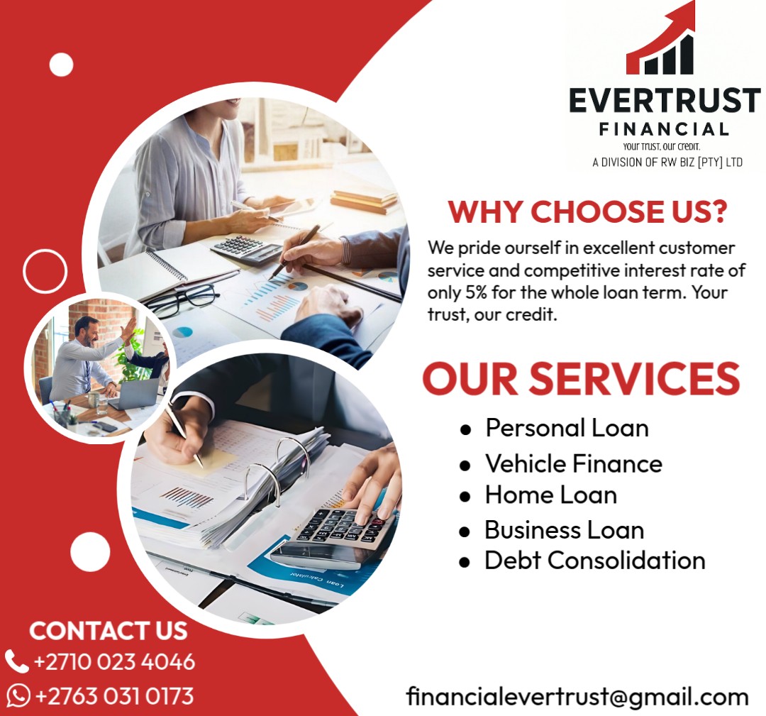 Evertrust Financial Service Facebook ad: Apply loan from Evertrust financial from 10,000 at…