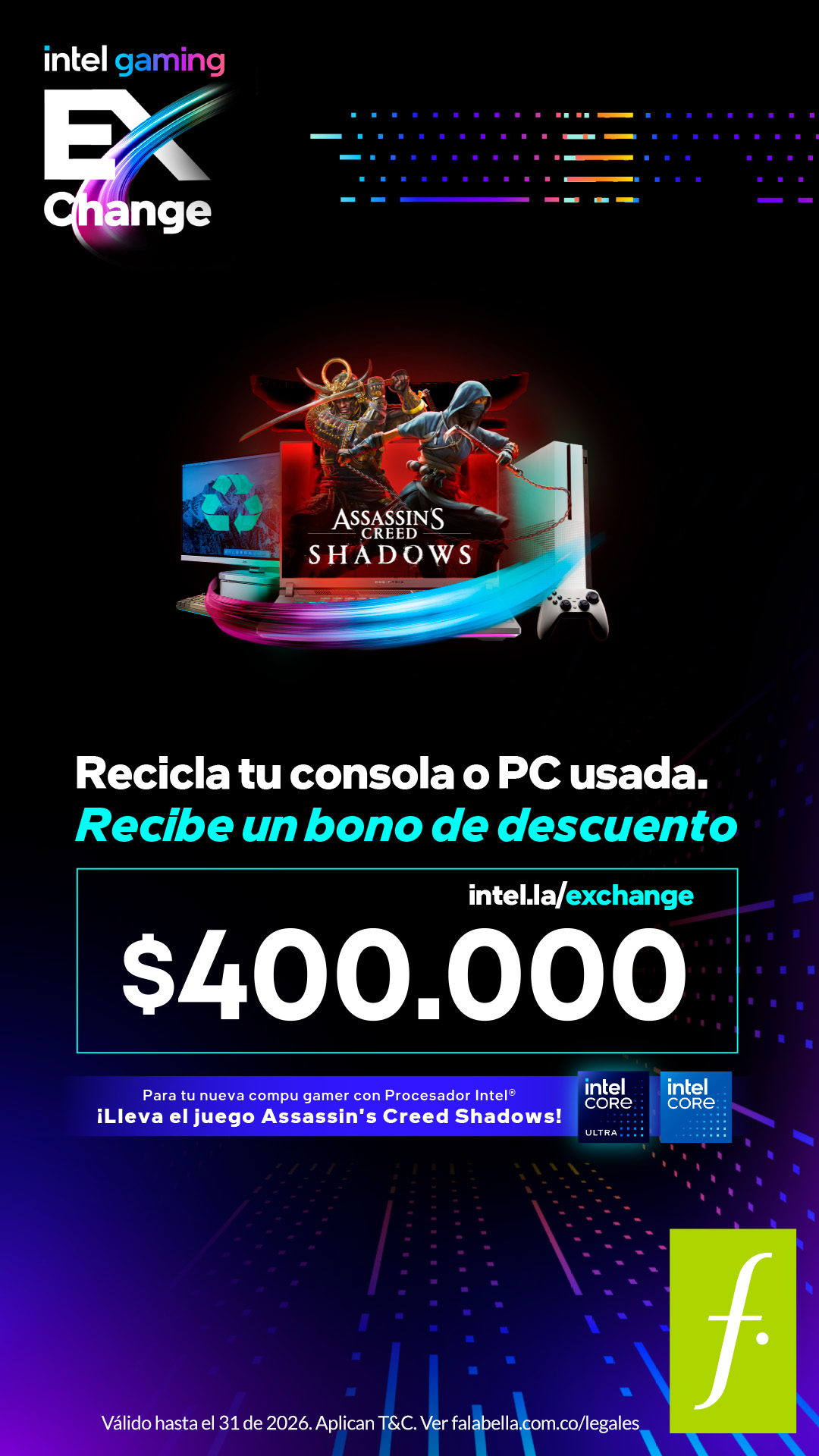 Falabella Colombia Facebook ad